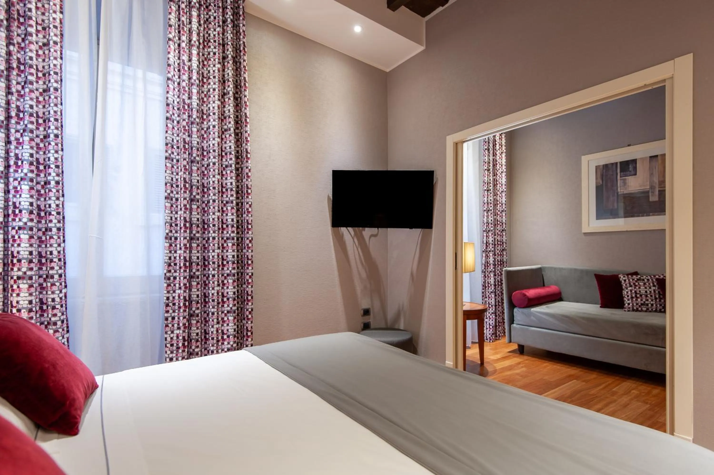 Bedroom, Bed in Hotel Delle Nazioni