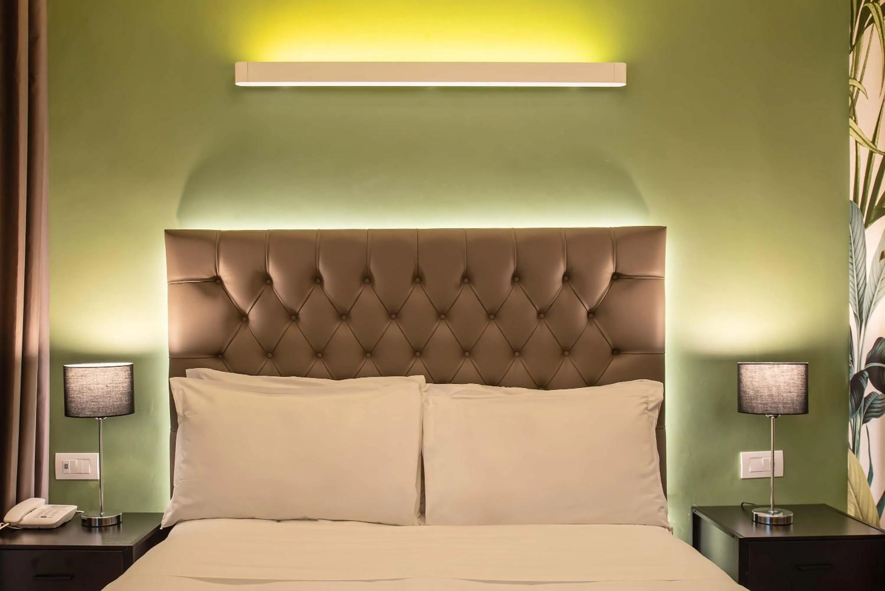 Decorative detail, Bed in Hotel Elite