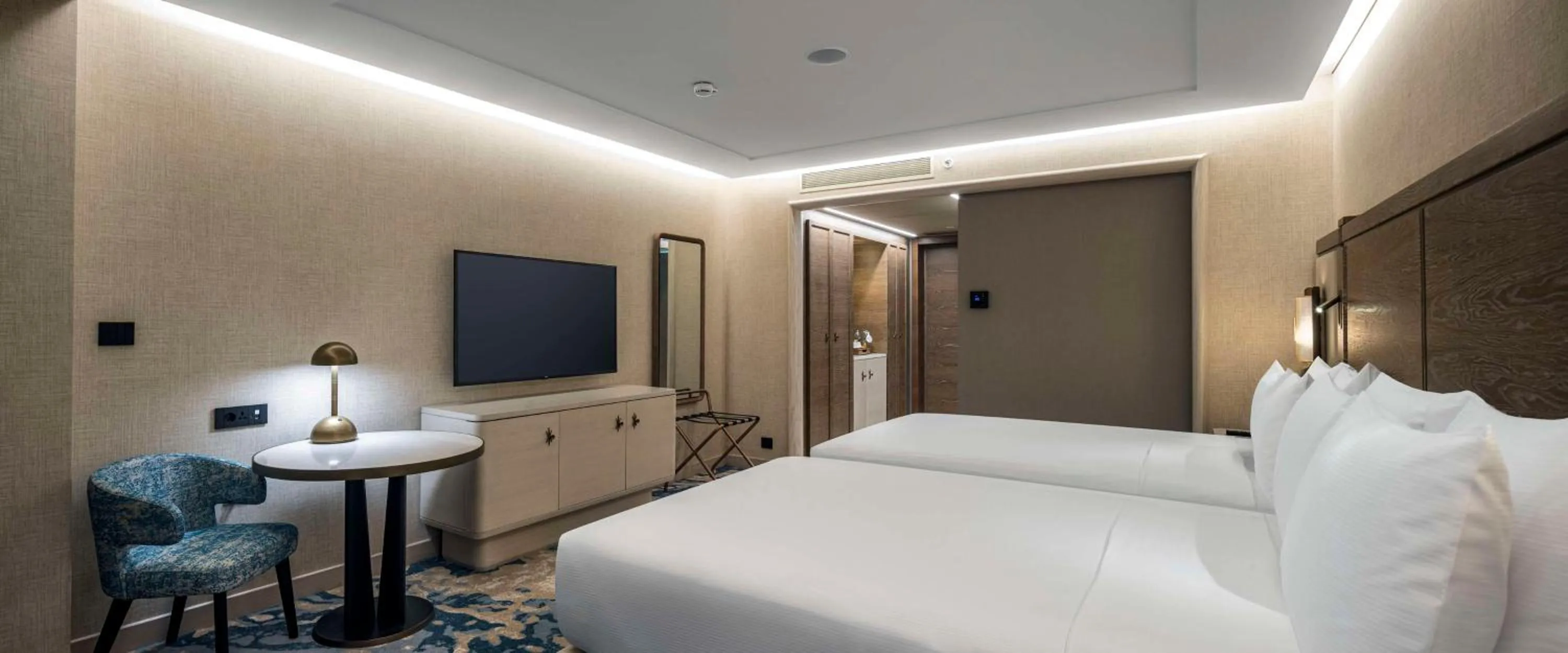 Bed in Hilton Istanbul Bosphorus