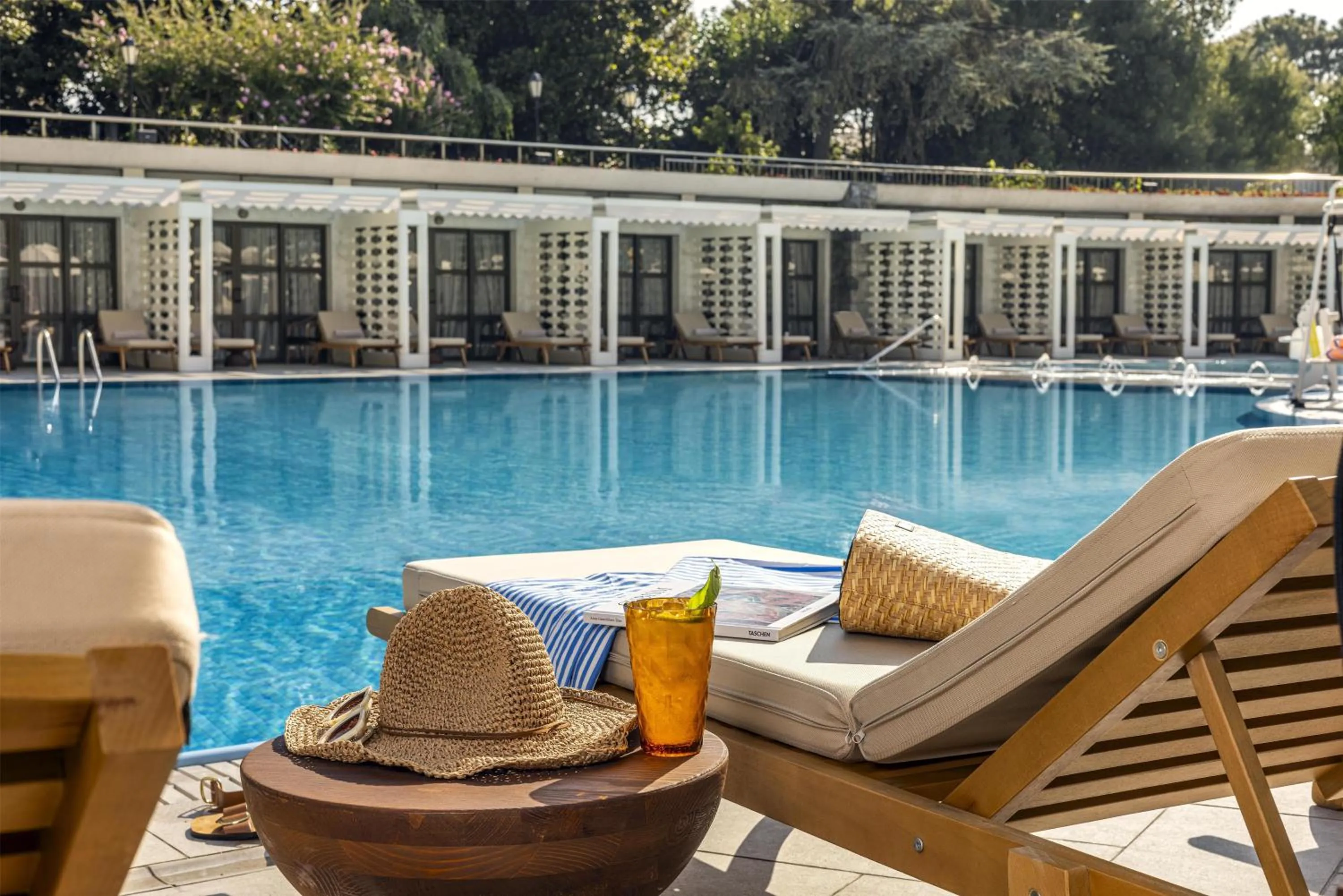 Pool view in Hilton Istanbul Bosphorus