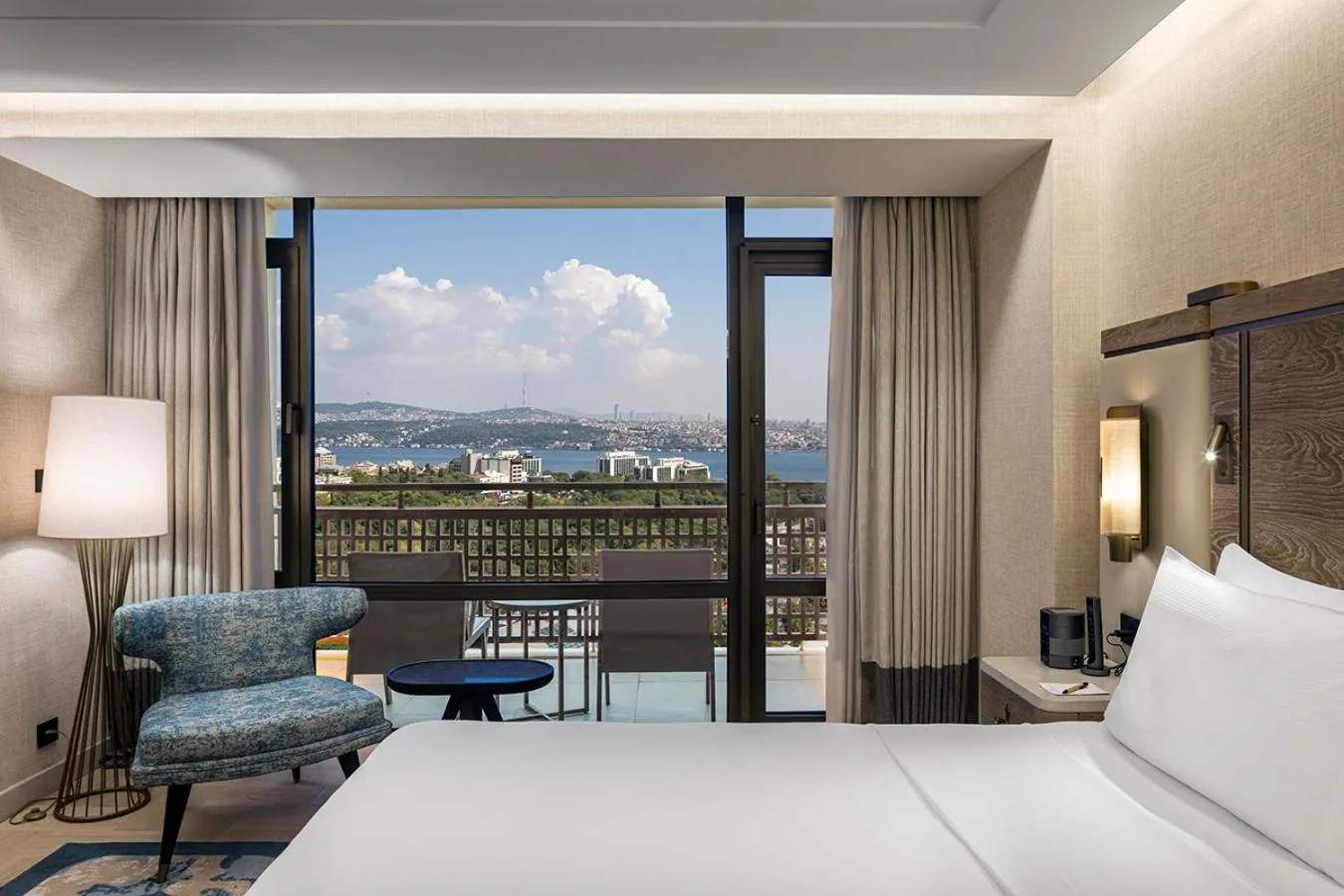 Sea view, Bed in Hilton Istanbul Bosphorus