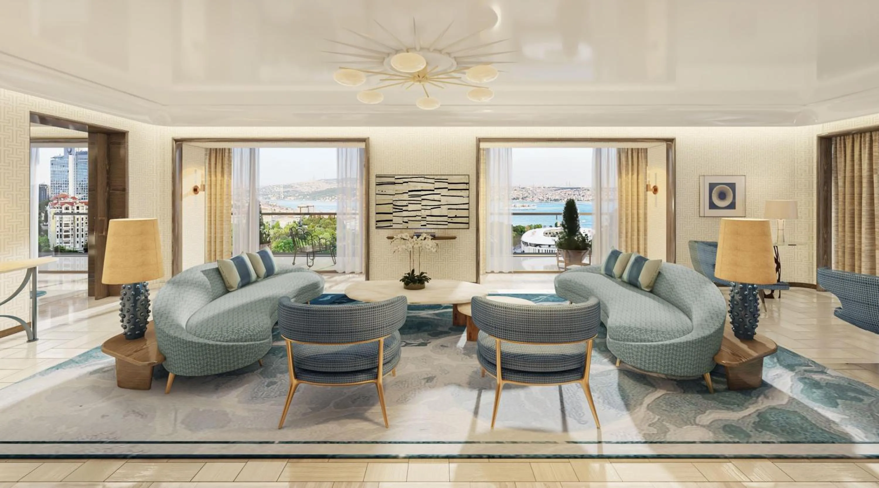 Living room in Hilton Istanbul Bosphorus