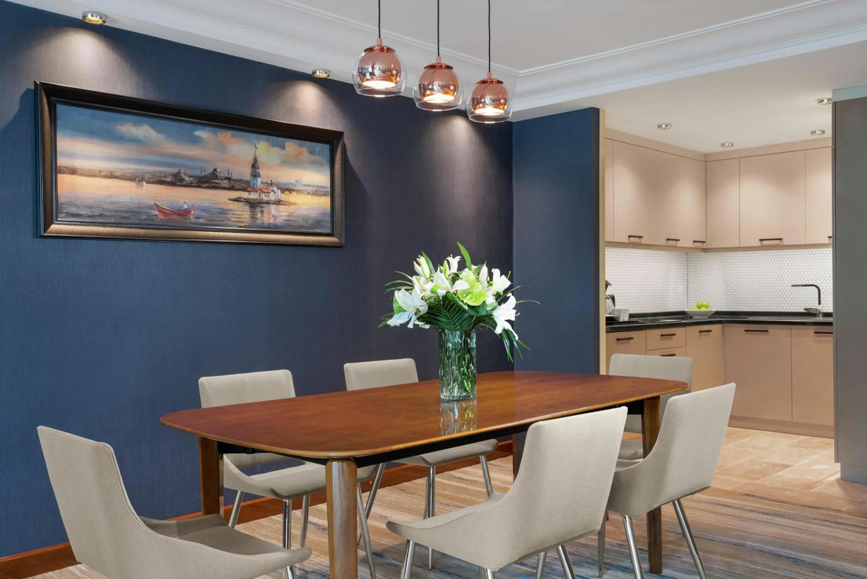 Kitchen or kitchenette in Hilton Istanbul Bosphorus