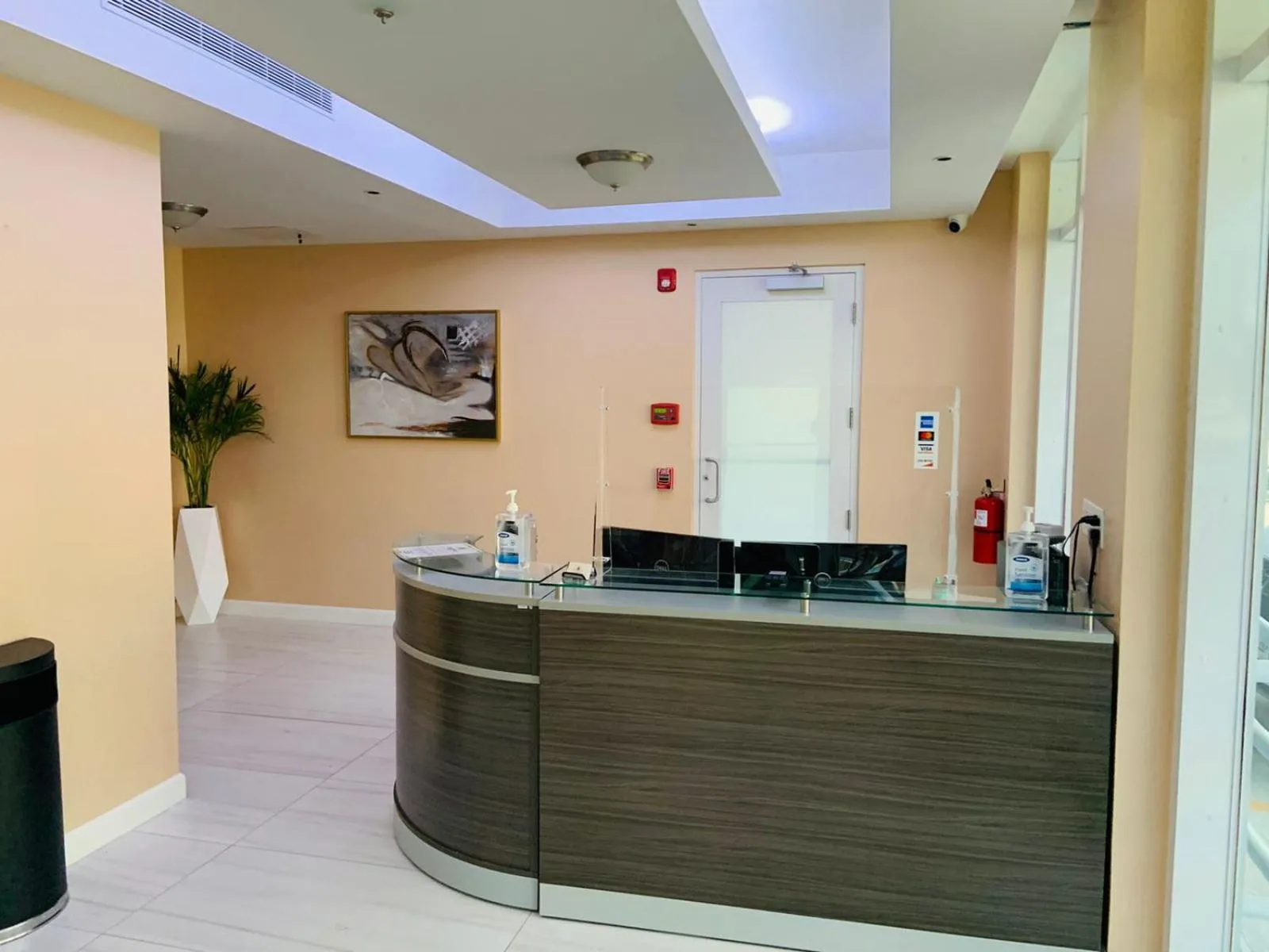 Lobby or reception in The New View Inn