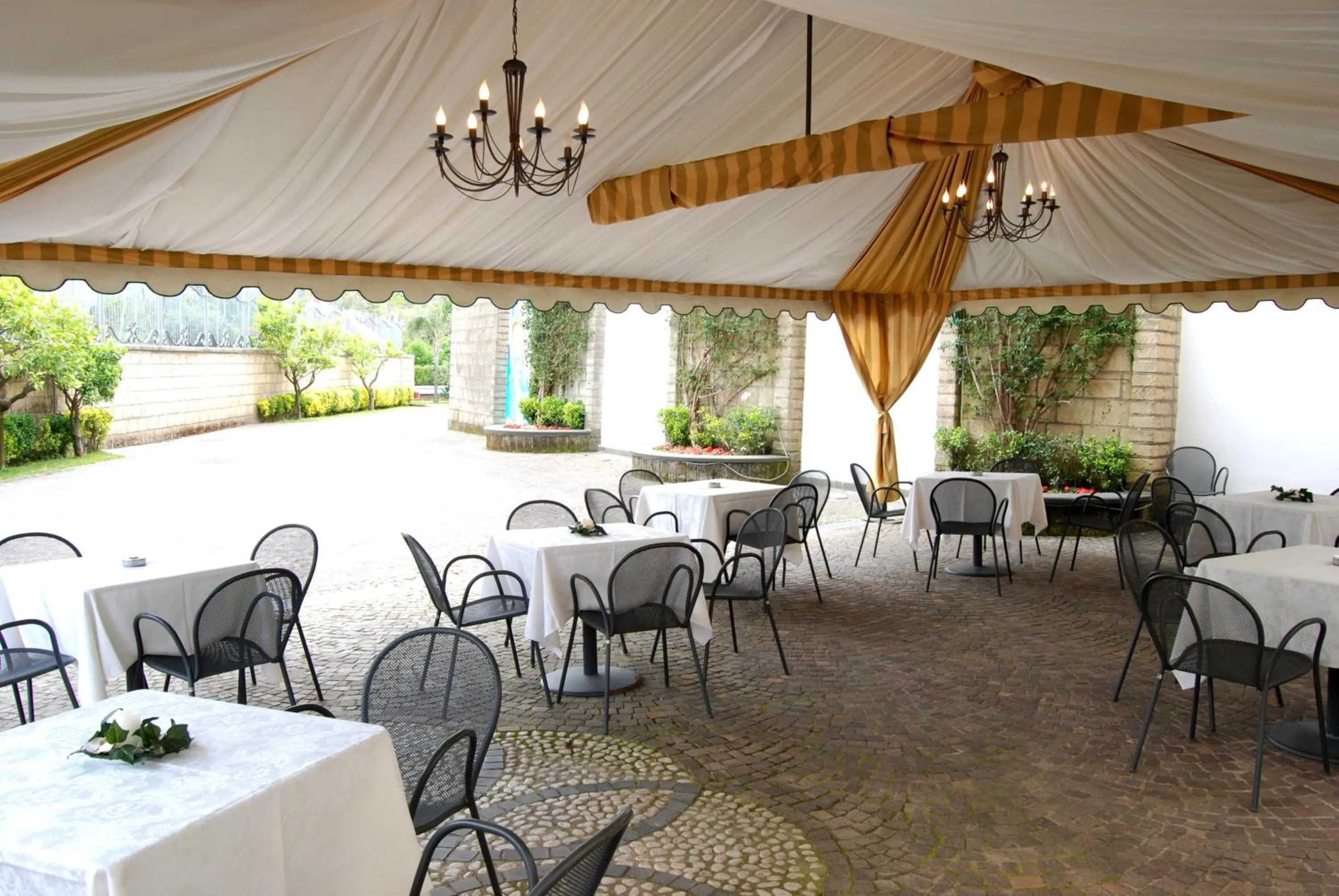 Garden in Europa Stabia Hotel