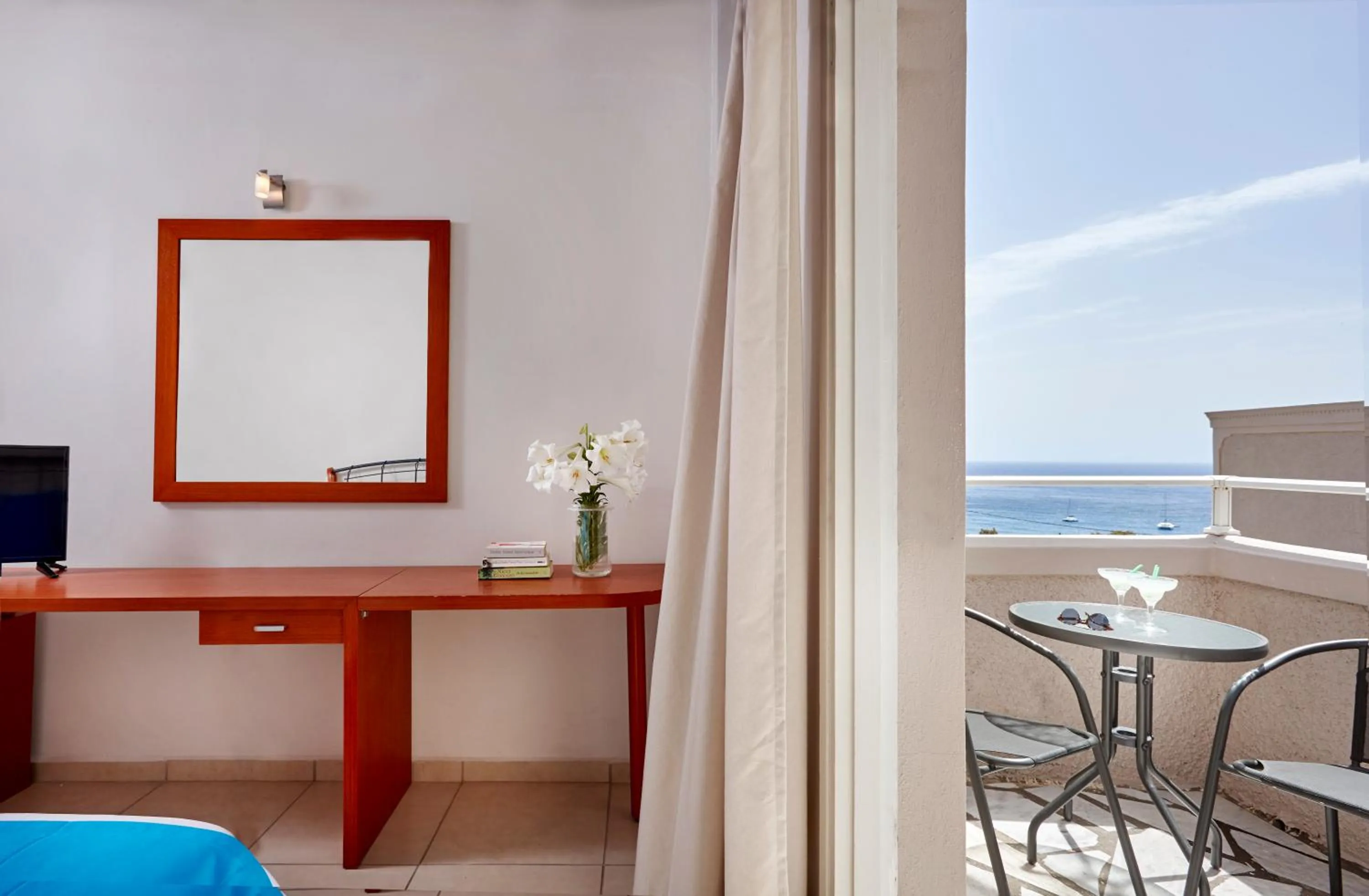 Balcony/Terrace in Terra Blue Santorini