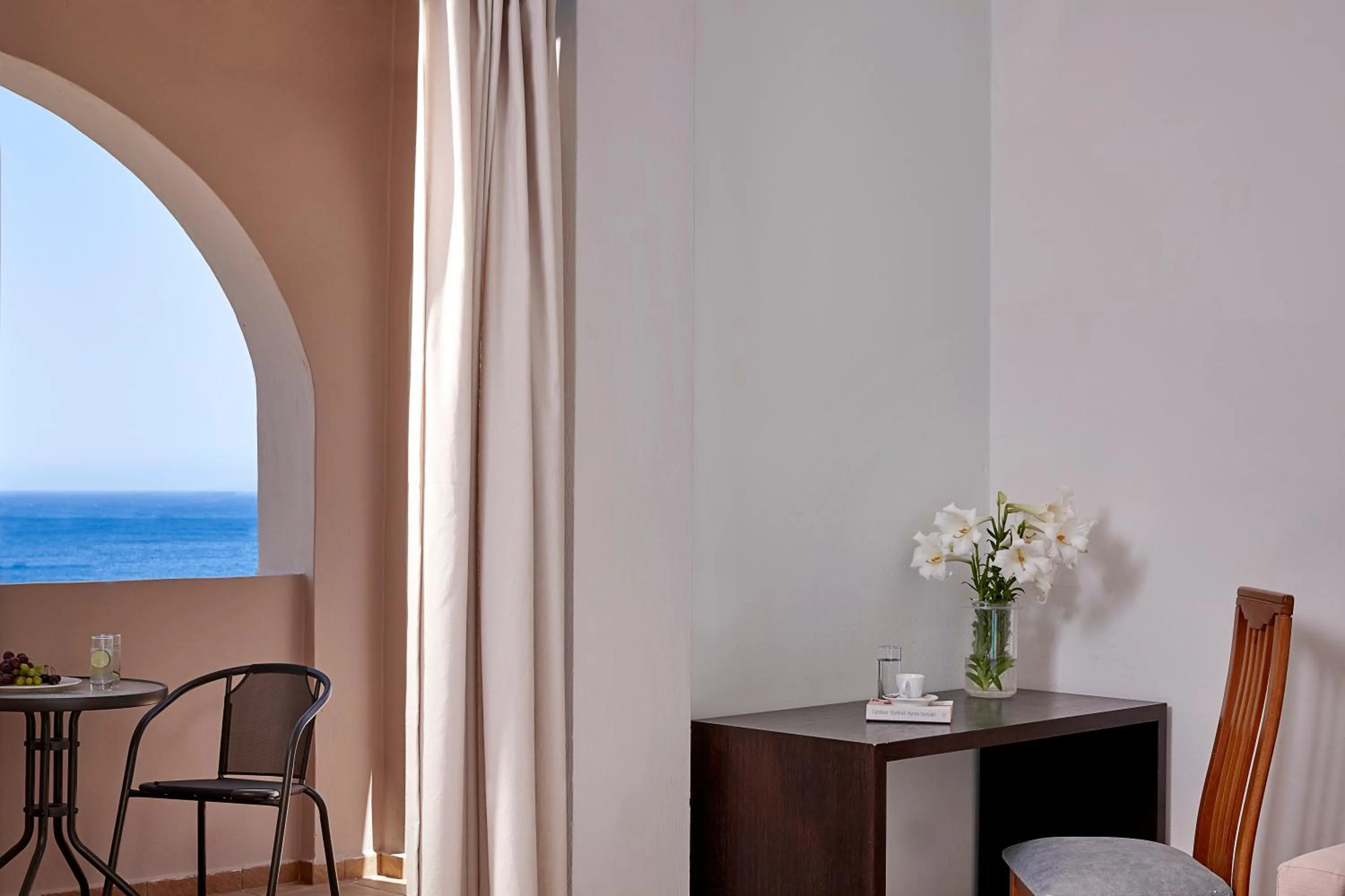 Balcony/Terrace in Terra Blue Santorini