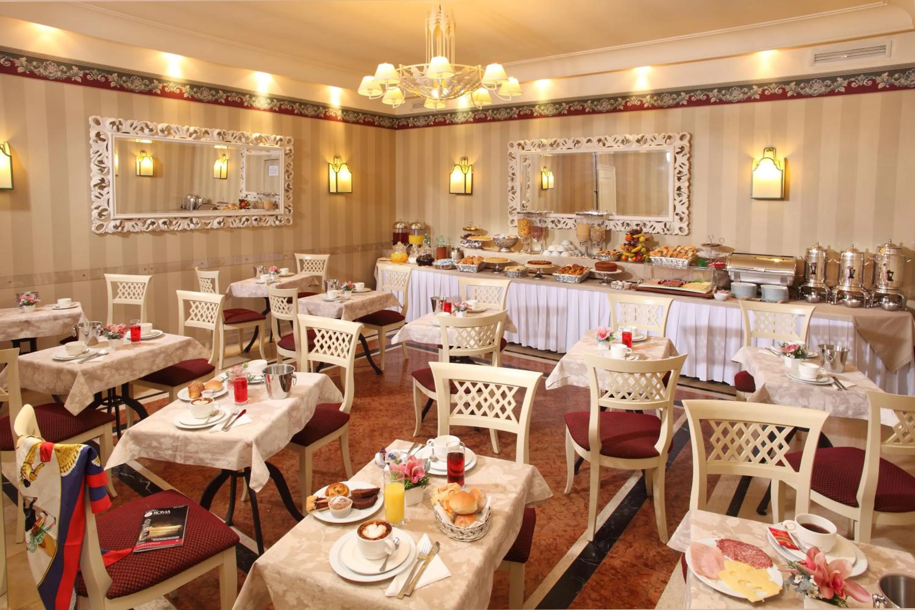 Restaurant/places to eat in Hotel Villa Glori