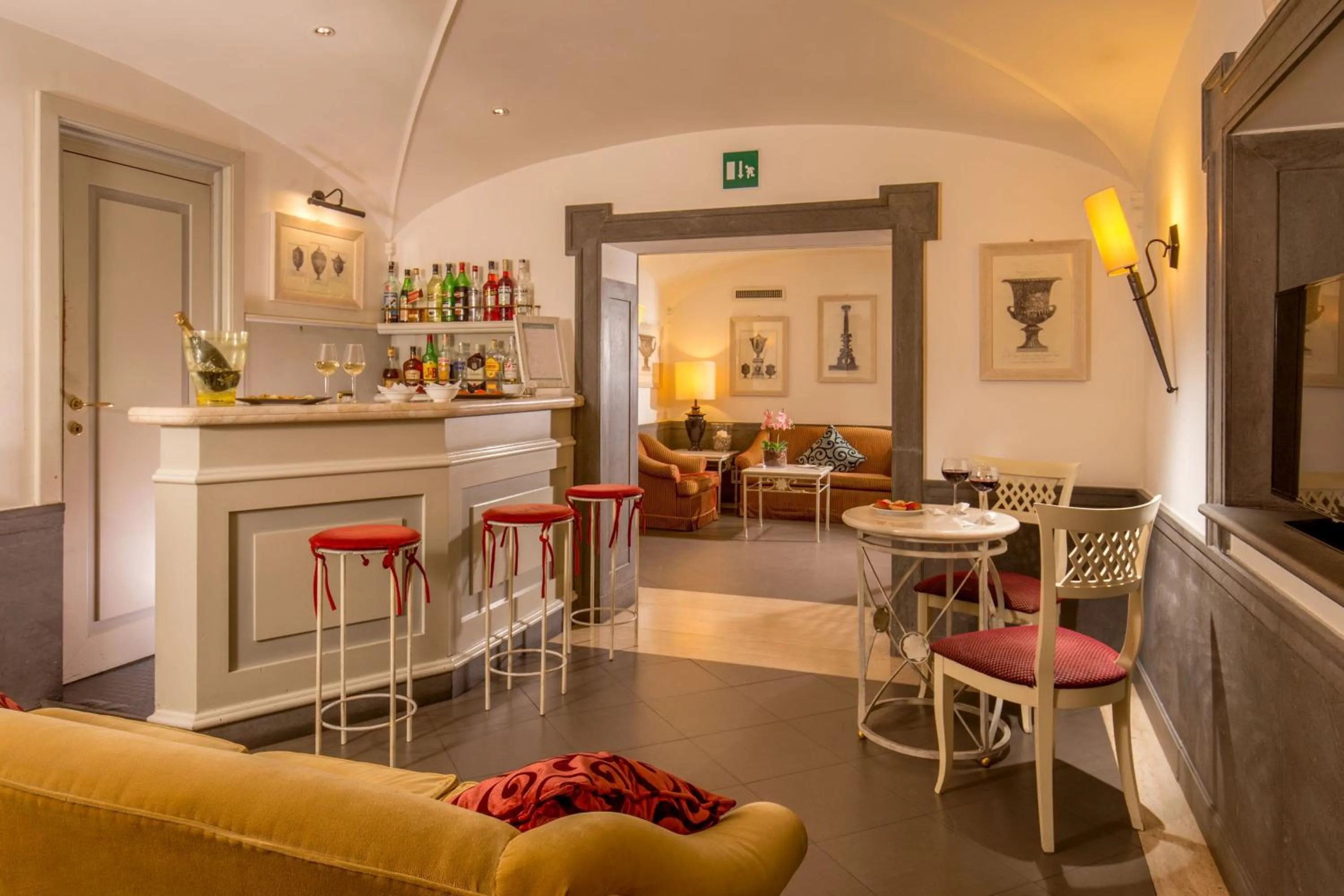 Lounge or bar in Hotel Villa Glori