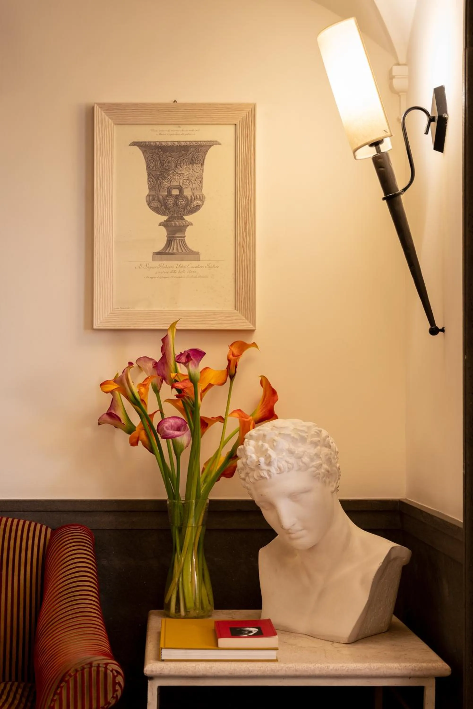 Living room in Hotel Villa Glori