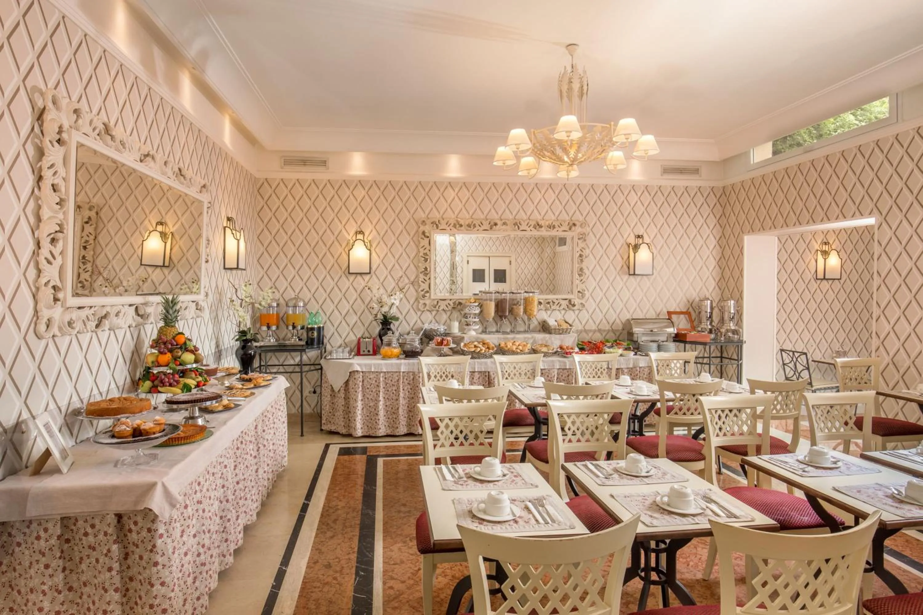Restaurant/places to eat in Hotel Villa Glori