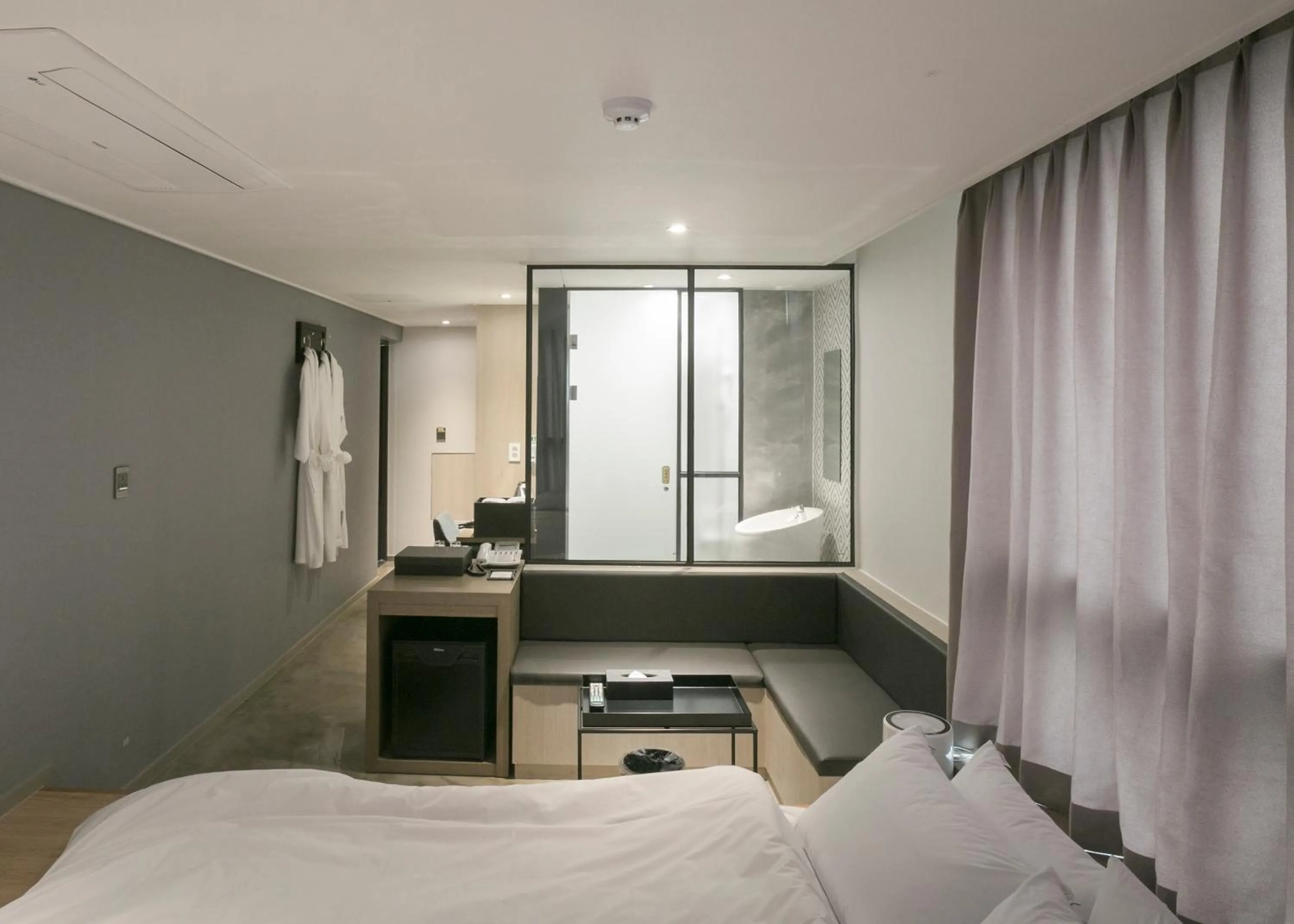 Bed in Hotel Wolmido