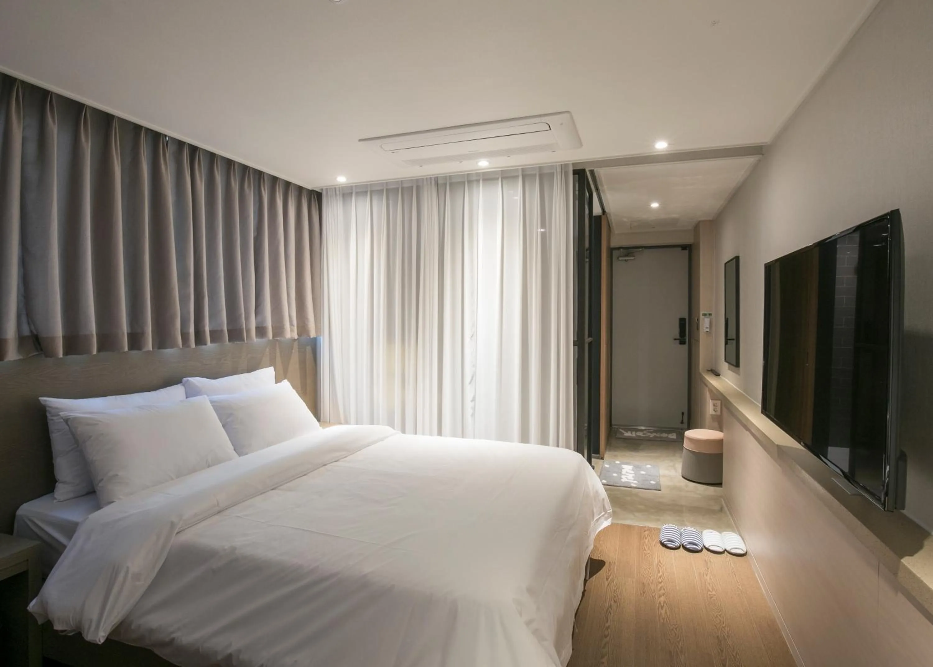 Bed in Hotel Wolmido