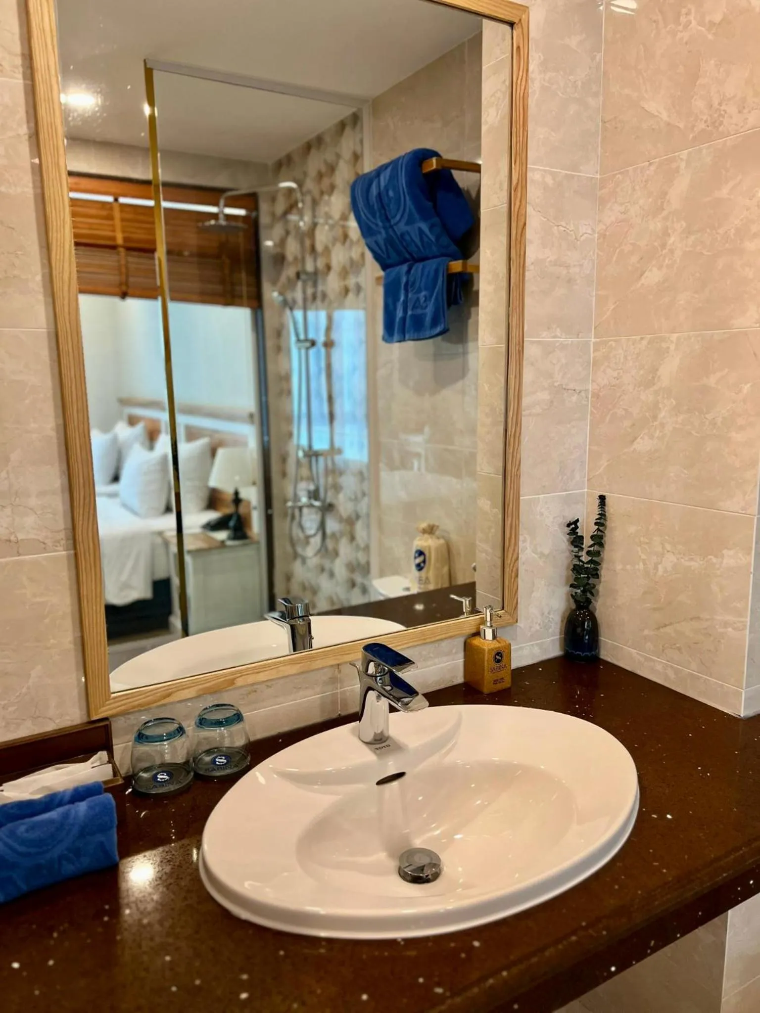 Bathroom in Sabina Boutique Hotel 3