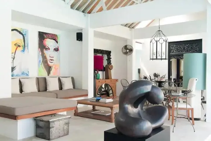 Living room in Villa Seminyak 6 Bedrooms