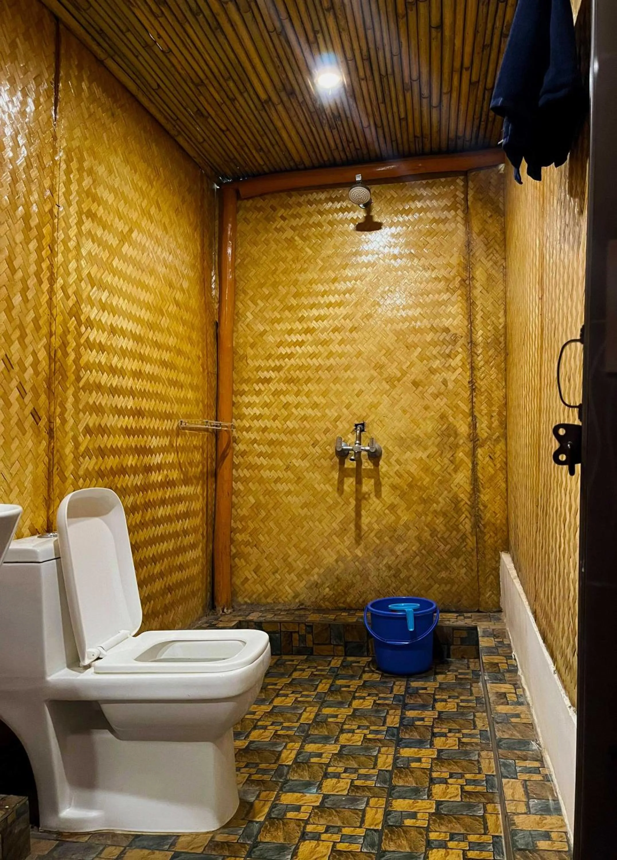 Bathroom in Hotel O Royal Tree Cafe And Resort