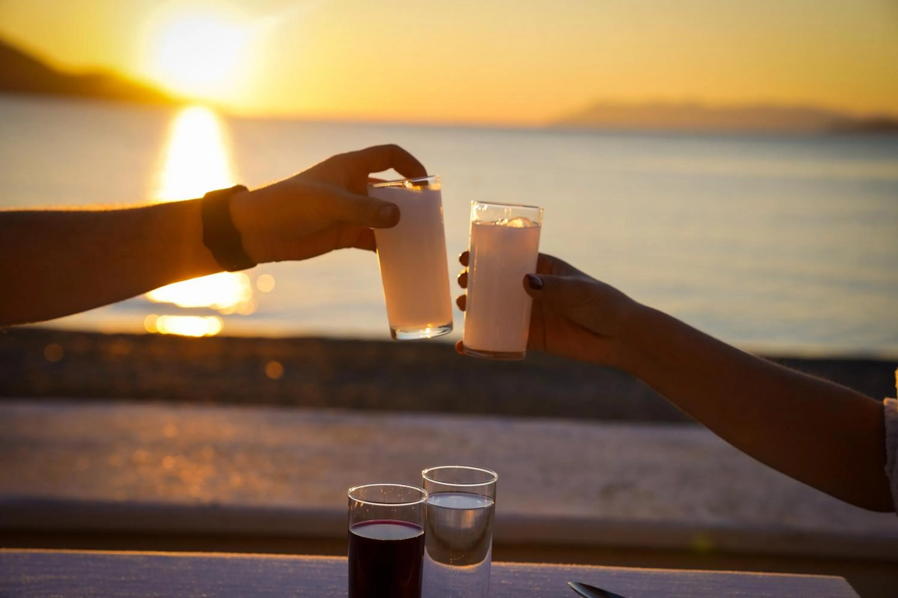 Sunset in Hotel Delta