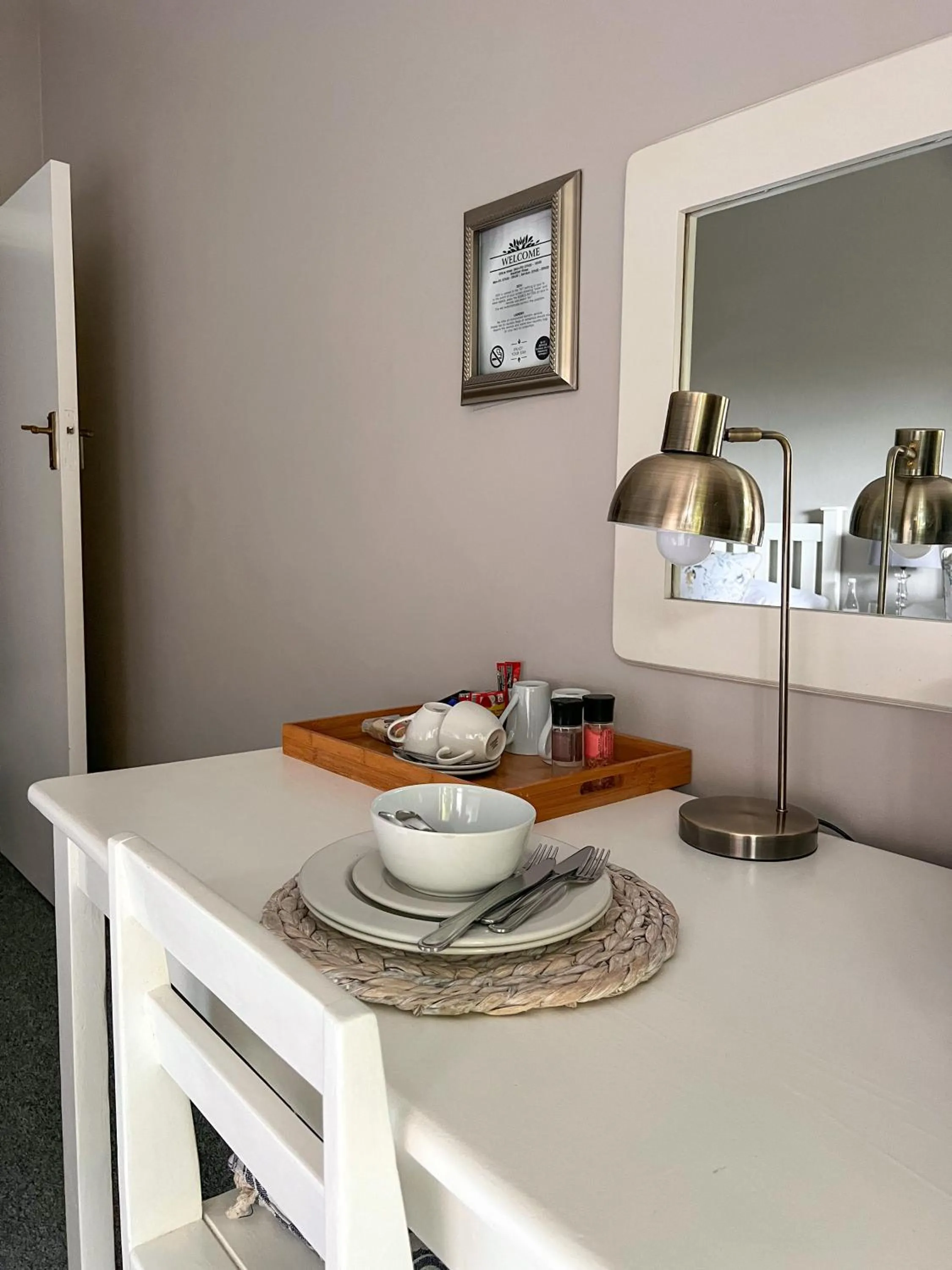 Kitchen or kitchenette in Bunkers Inn Guesthouse