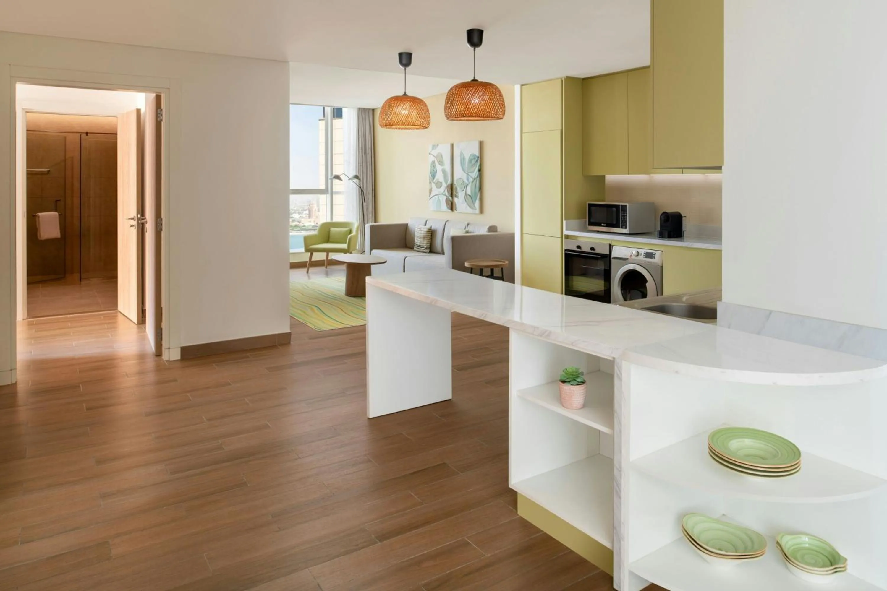 Bedroom in Element by Westin City Center Doha