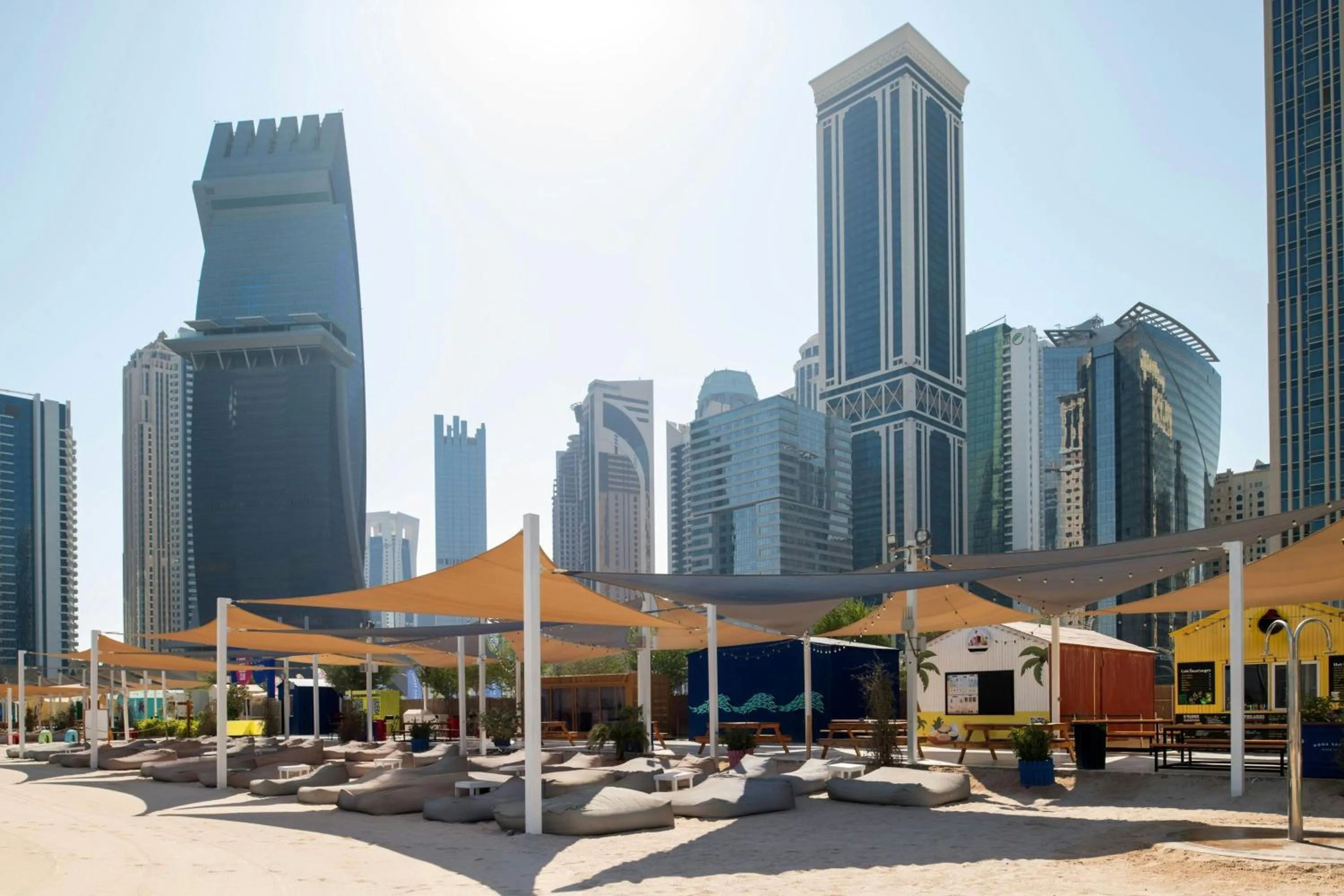 Beach in Element by Westin City Center Doha