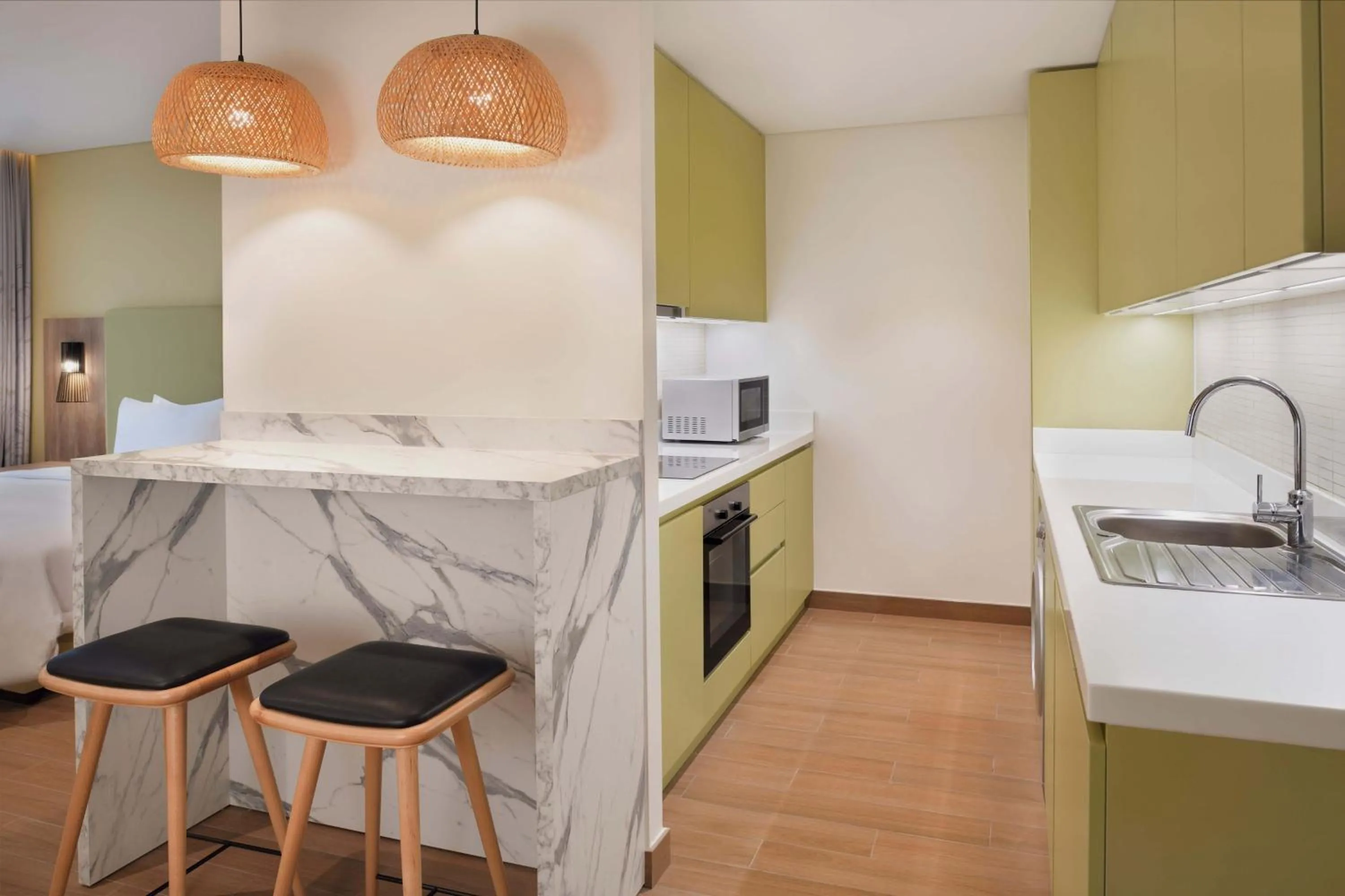 Kitchen or kitchenette in Element by Westin City Center Doha