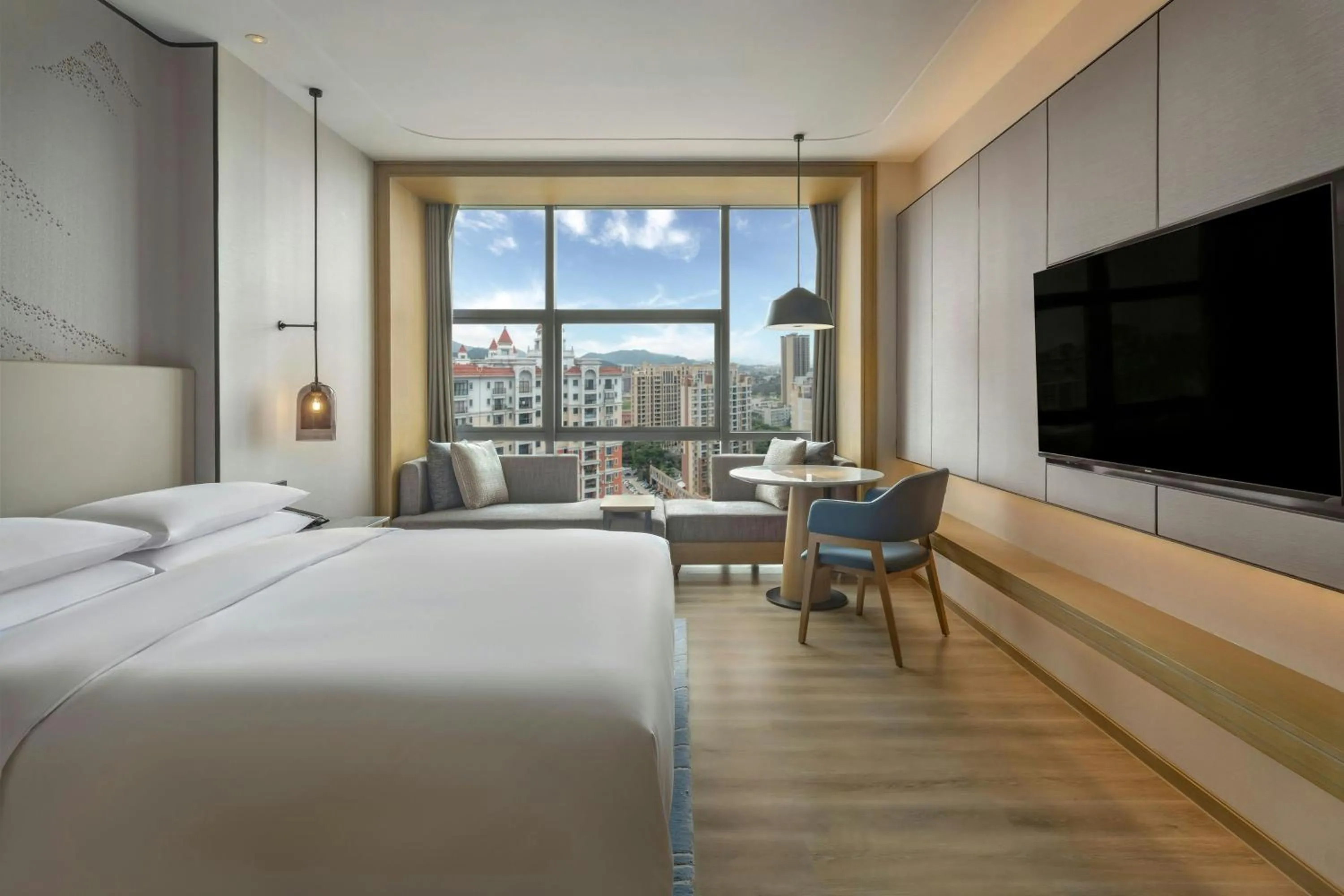 Photo of the whole room, Bed in Courtyard by Marriott Foshan Gaoming