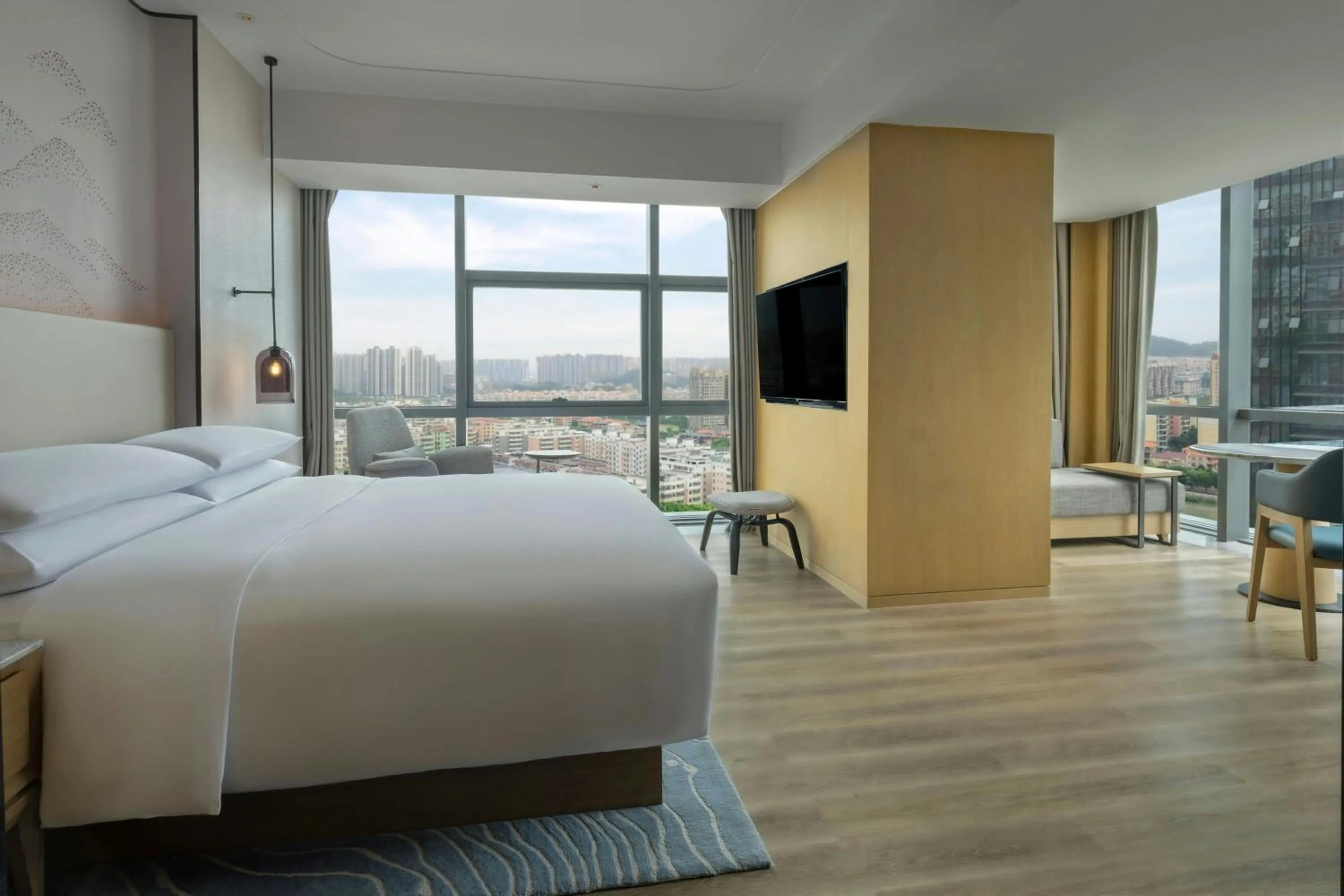 Bedroom, Bed in Courtyard by Marriott Foshan Gaoming