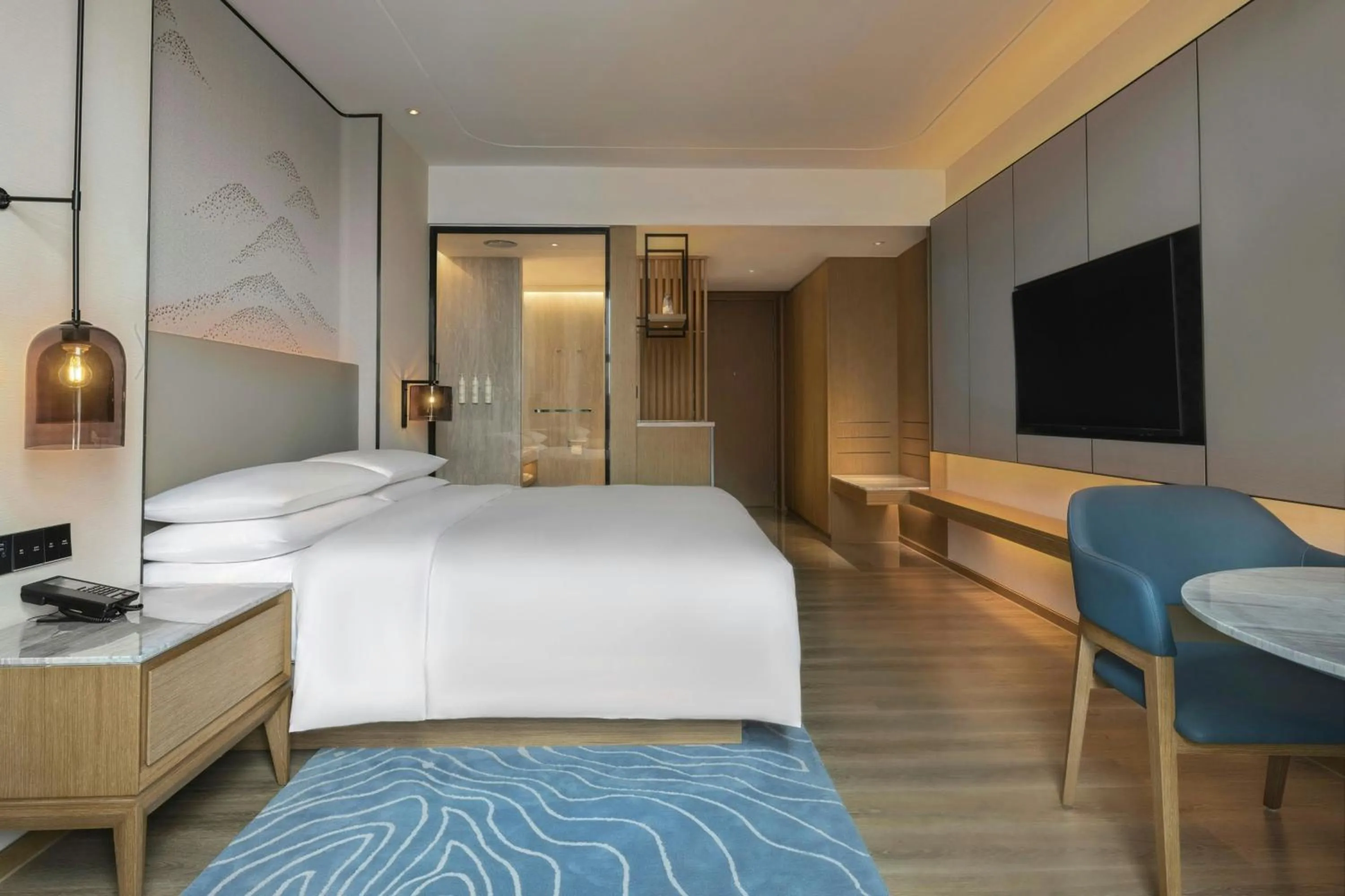 Photo of the whole room, Bed in Courtyard by Marriott Foshan Gaoming