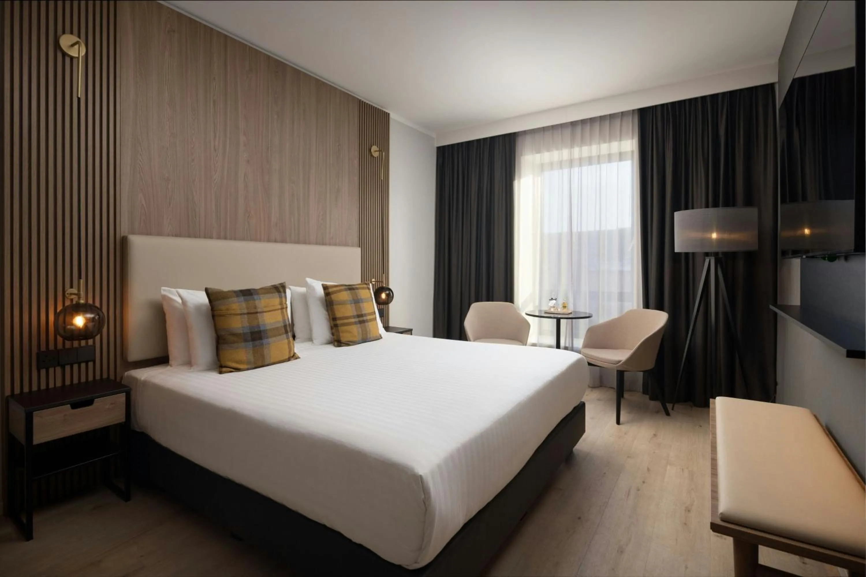 Photo of the whole room, Bed in AC Hotel by Marriott Inverness