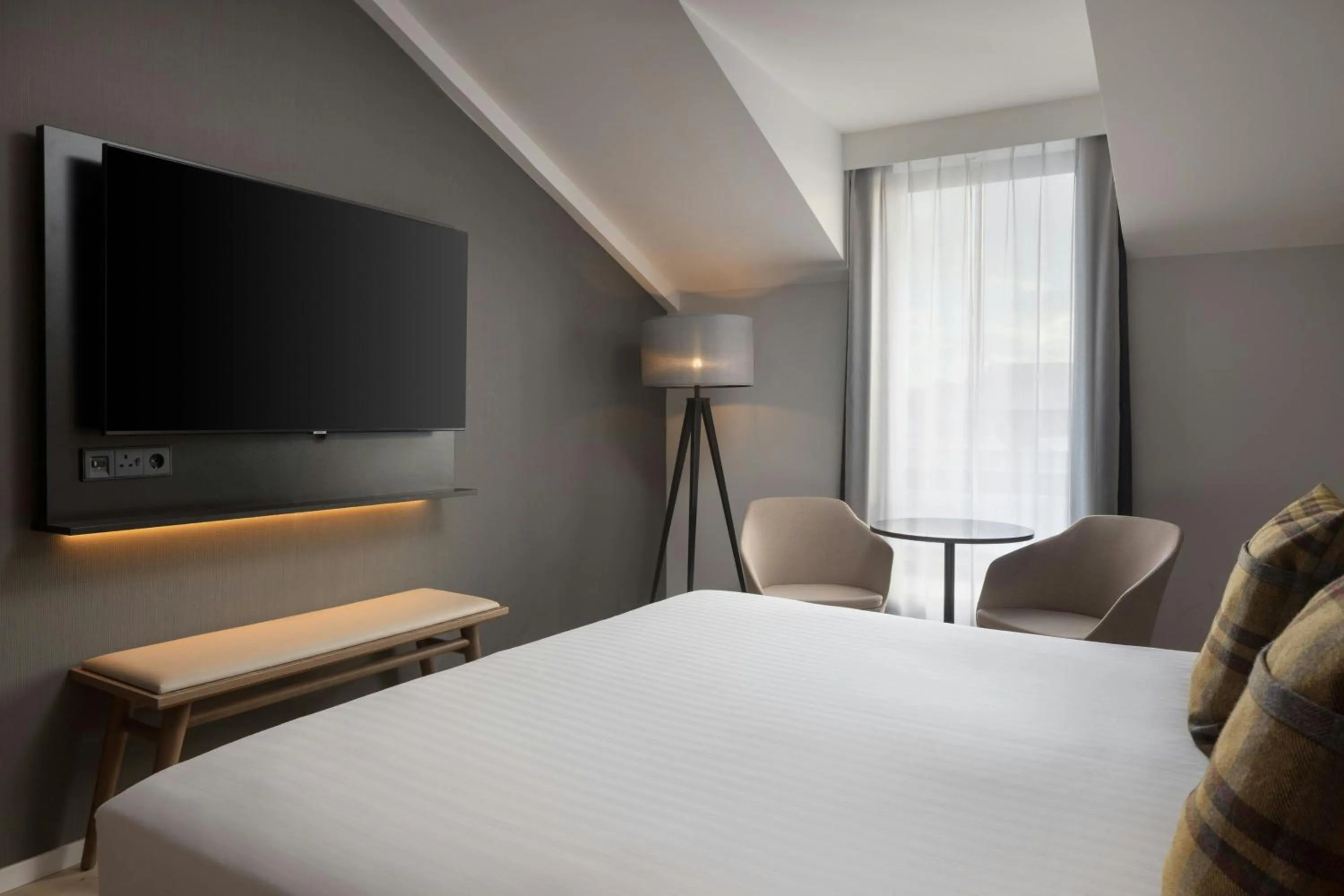 Photo of the whole room, Bed in AC Hotel by Marriott Inverness