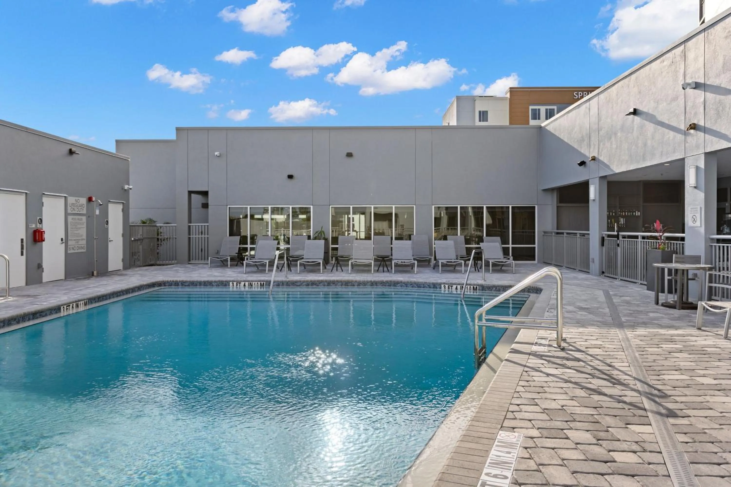 Swimming pool in TownePlace Suites by Marriott Cape Canaveral Cocoa Beach