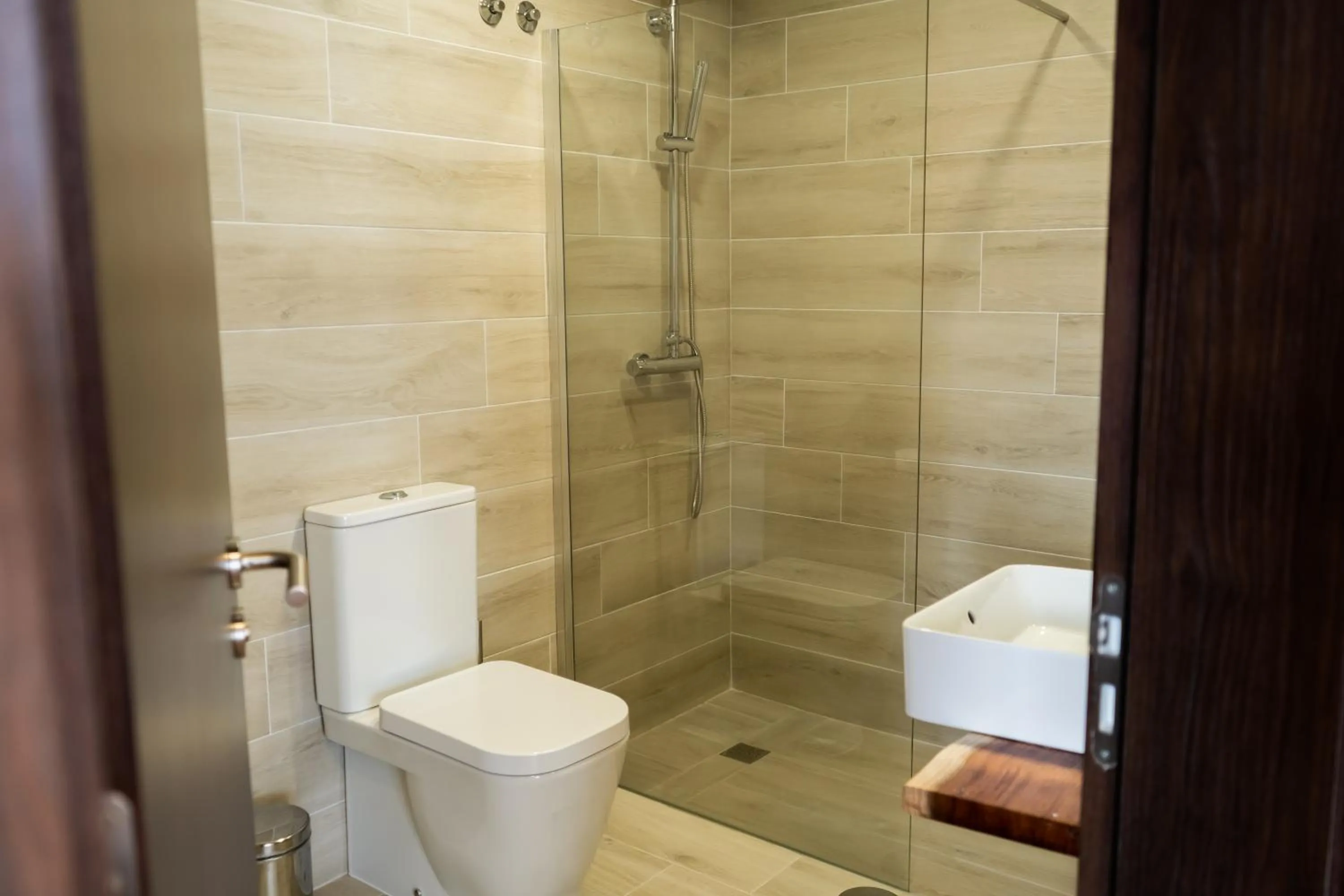 Shower in Hotel Monte Brasil