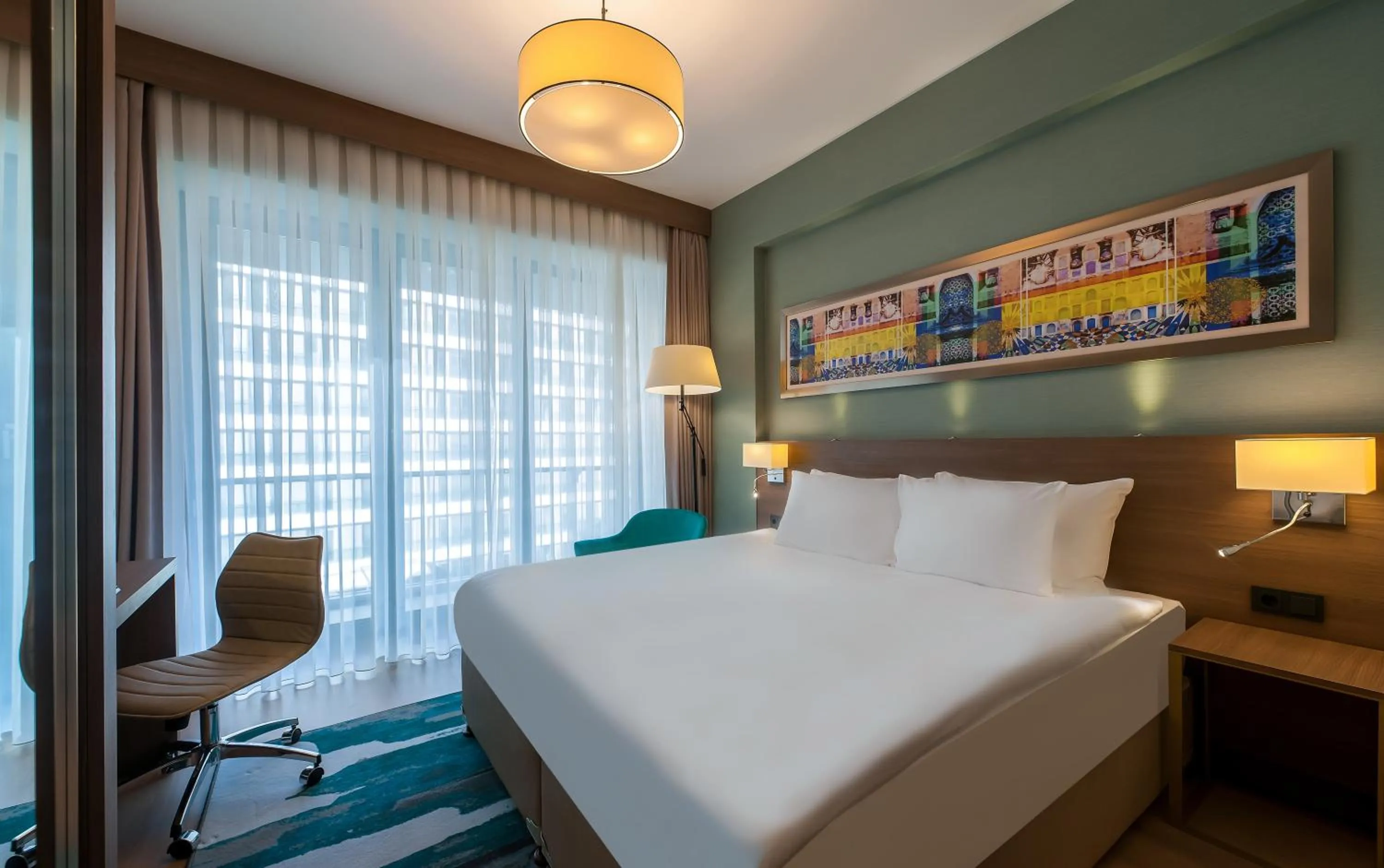 Bed in The Superior Living Batışehir