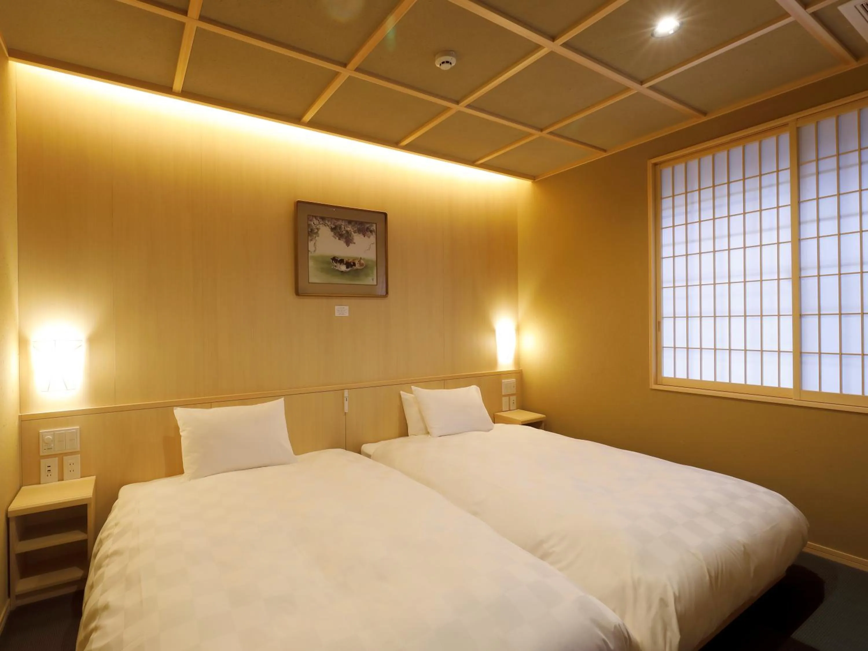 Photo of the whole room, Bed in Hotel Morinokaze Hakone Sengokuhara