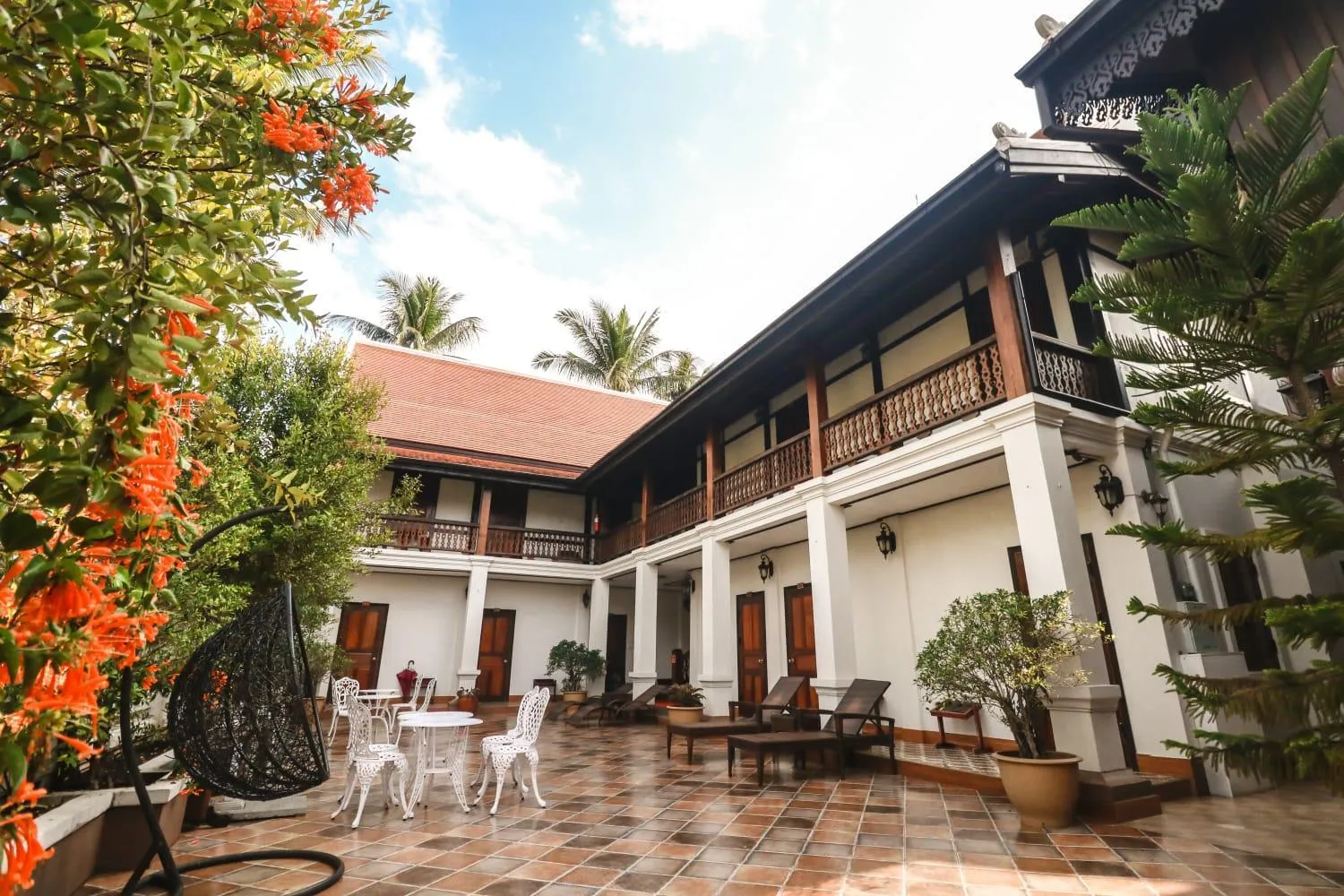 Property building in Ananta Hotel Luangprabang