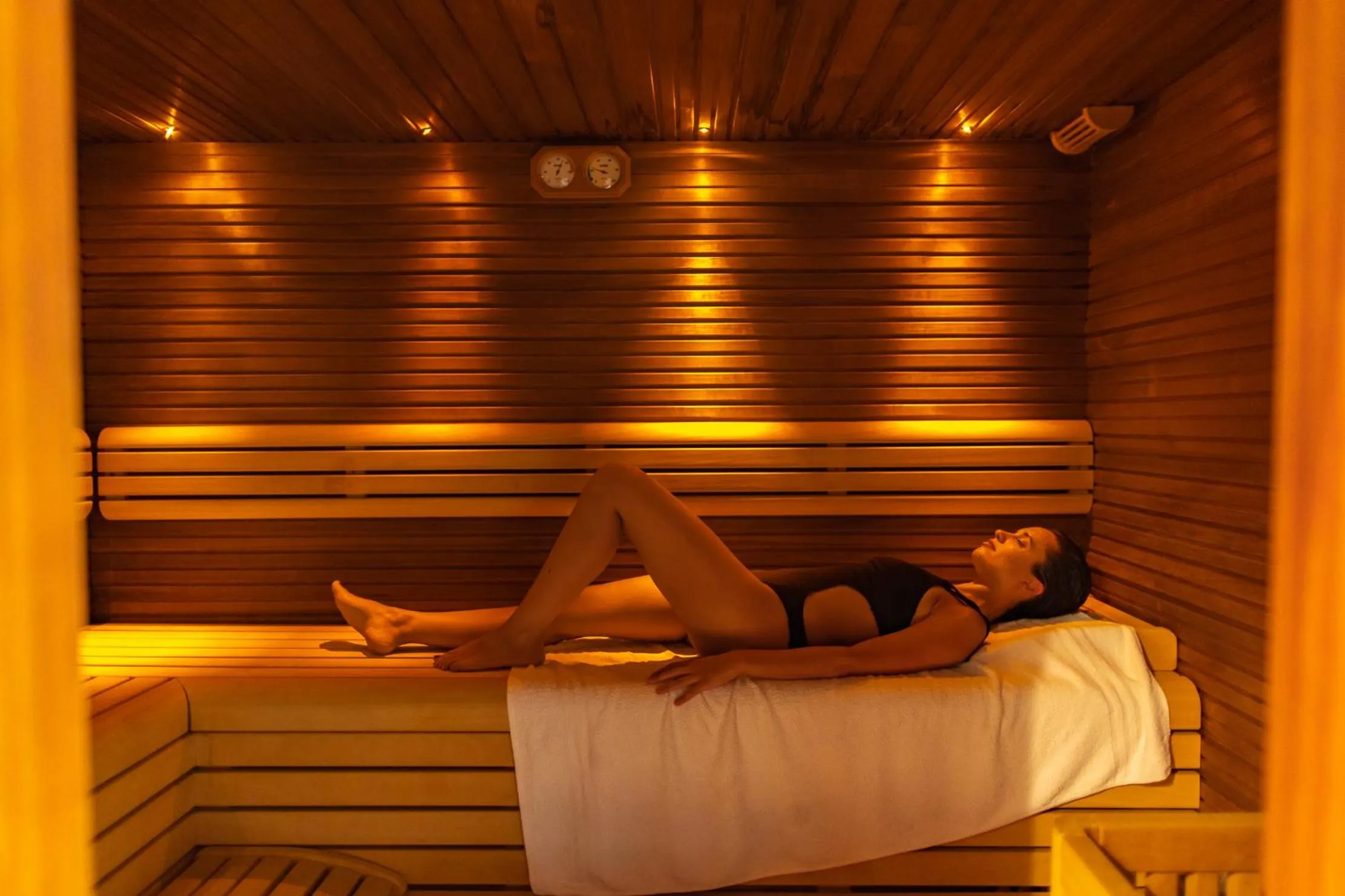 Sauna in Hotel Tiffany & Resort