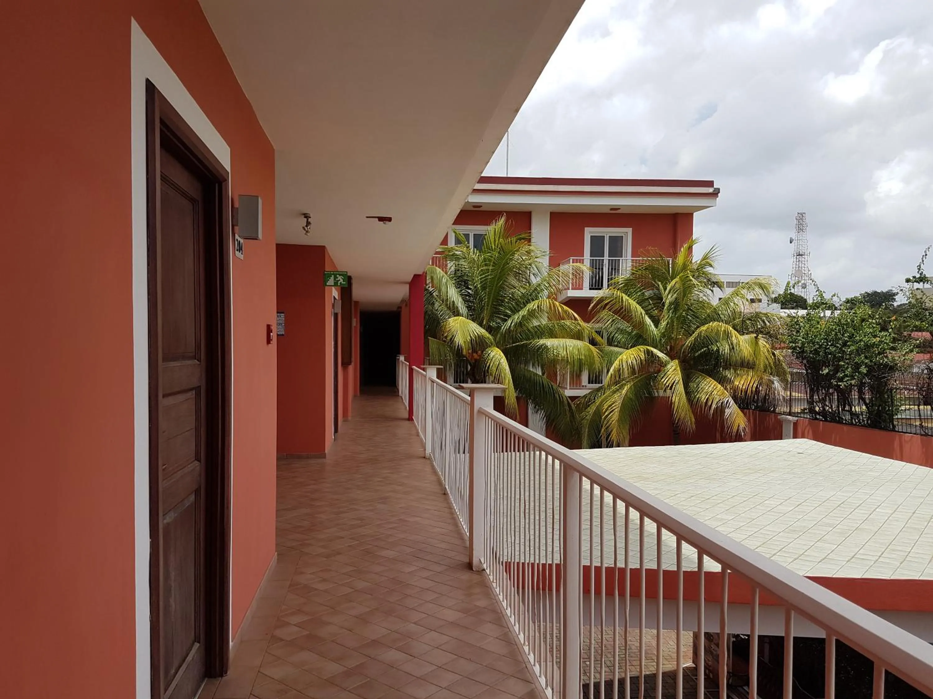 Garden view in Hotel RDG