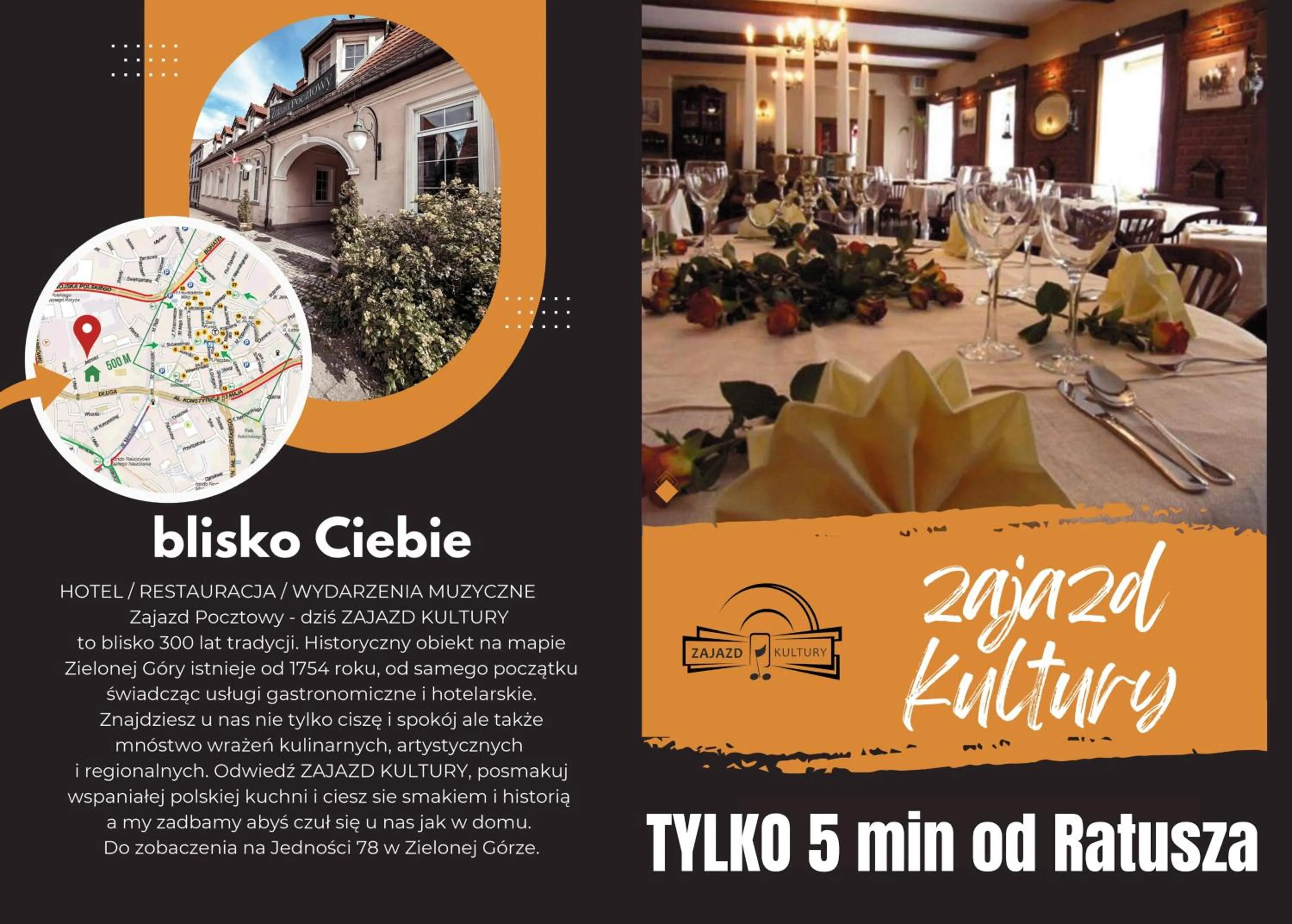 Restaurant/places to eat in Hotel Zajazd Kultury, dawniej Pocztowy