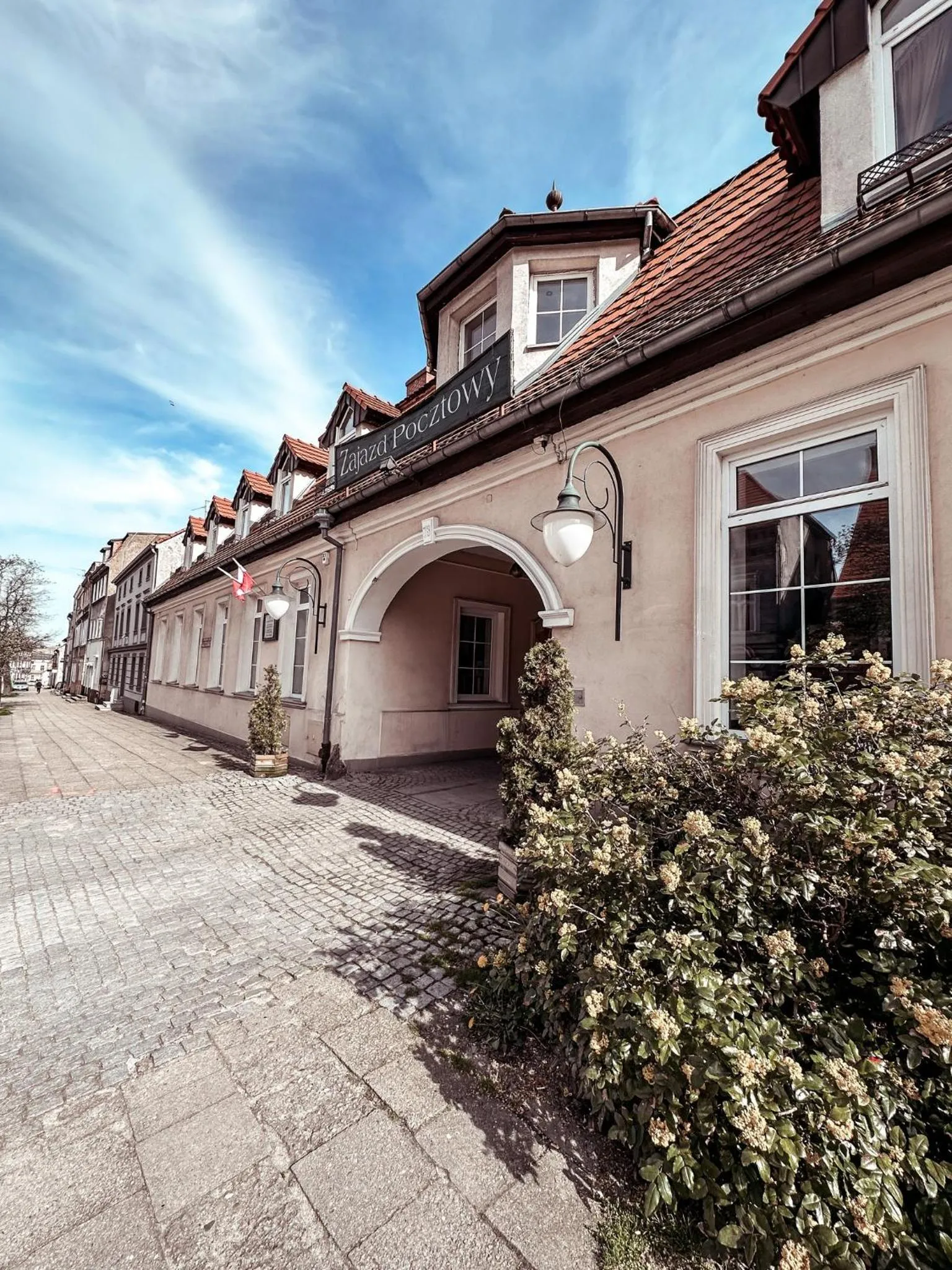 Property building in Hotel Zajazd Kultury, dawniej Pocztowy