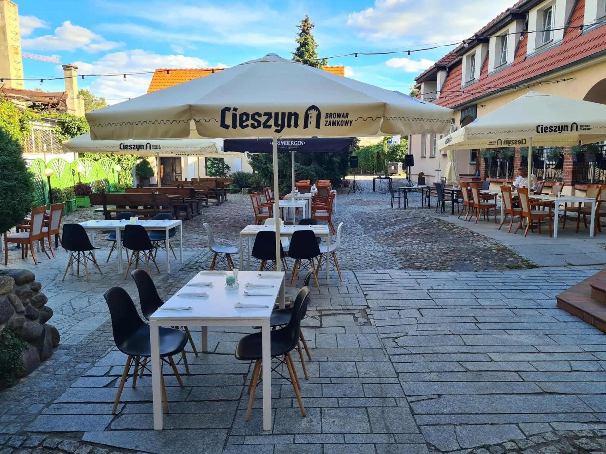 Patio in Hotel Zajazd Kultury, dawniej Pocztowy