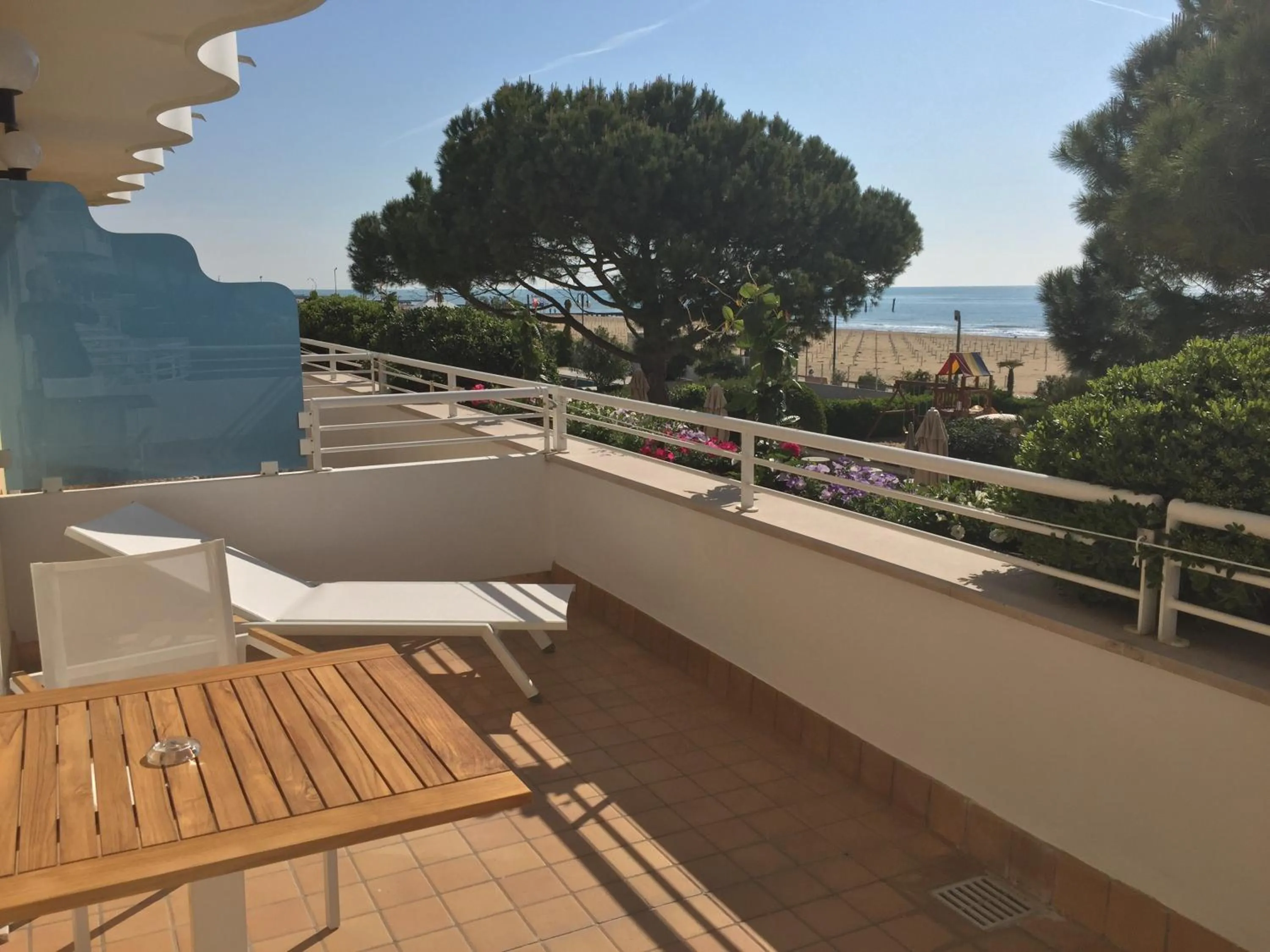 Balcony/Terrace in Hotel Aurora