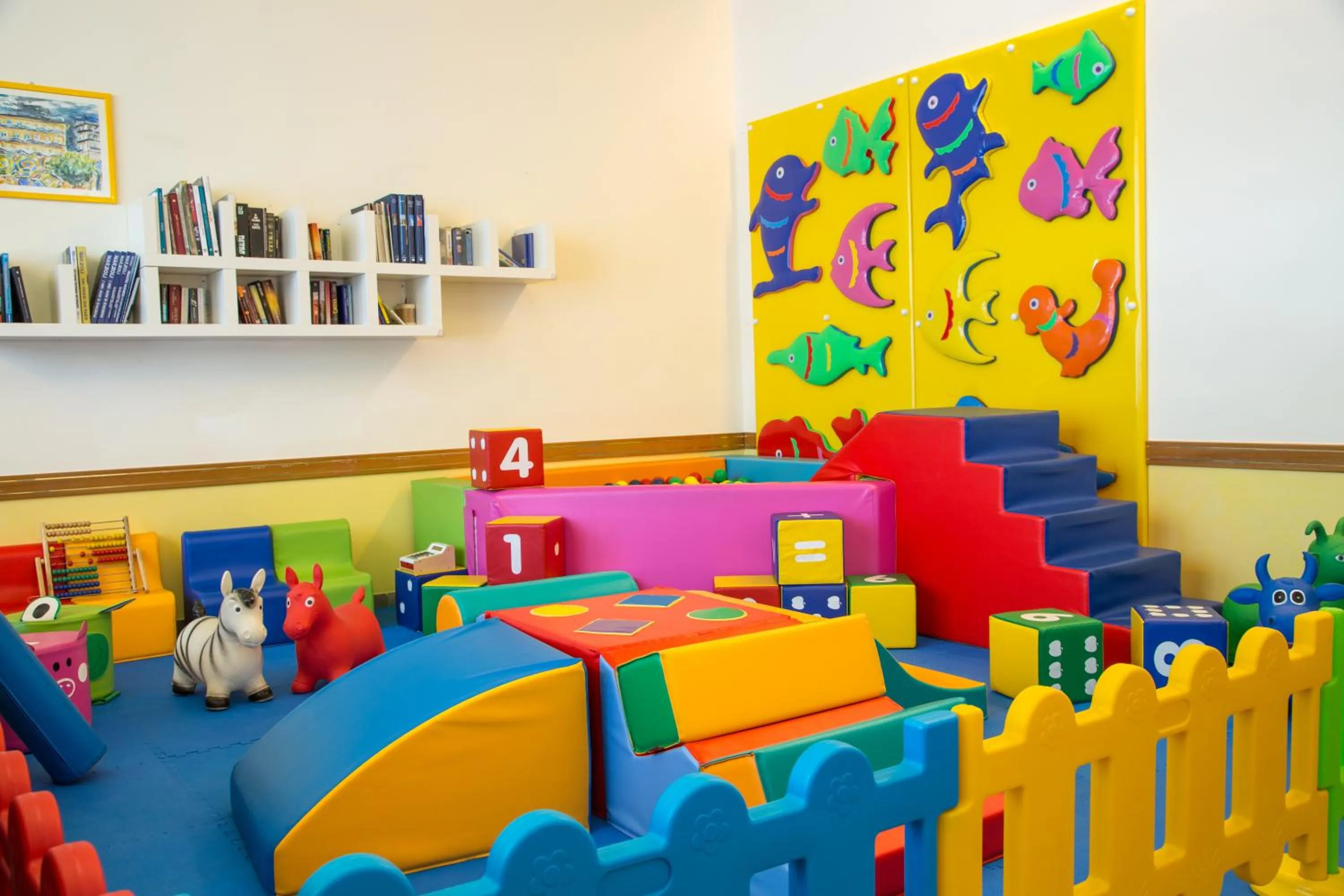 Children play ground in Hotel Aurora