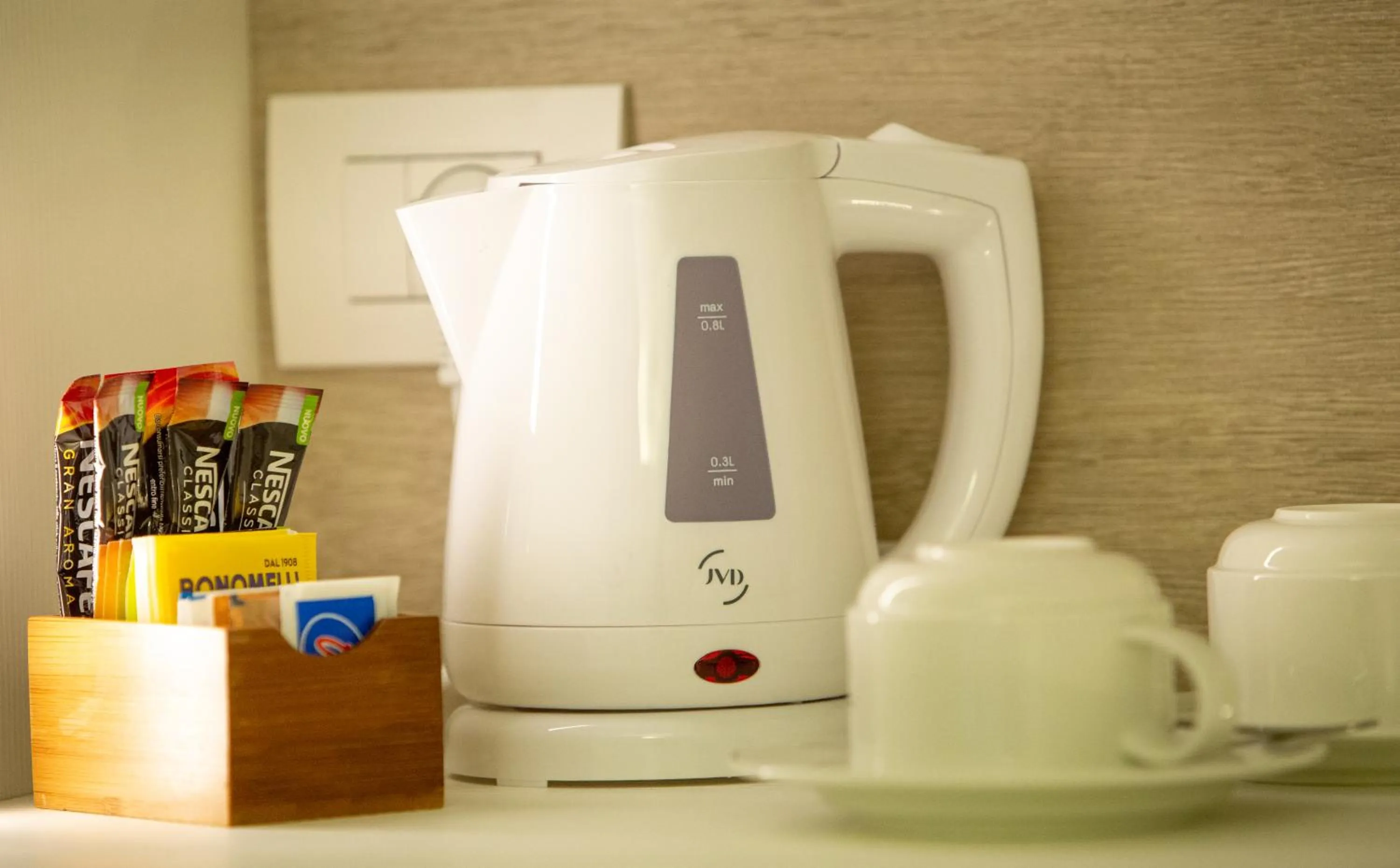Coffee/tea facilities in Hotel Aurora