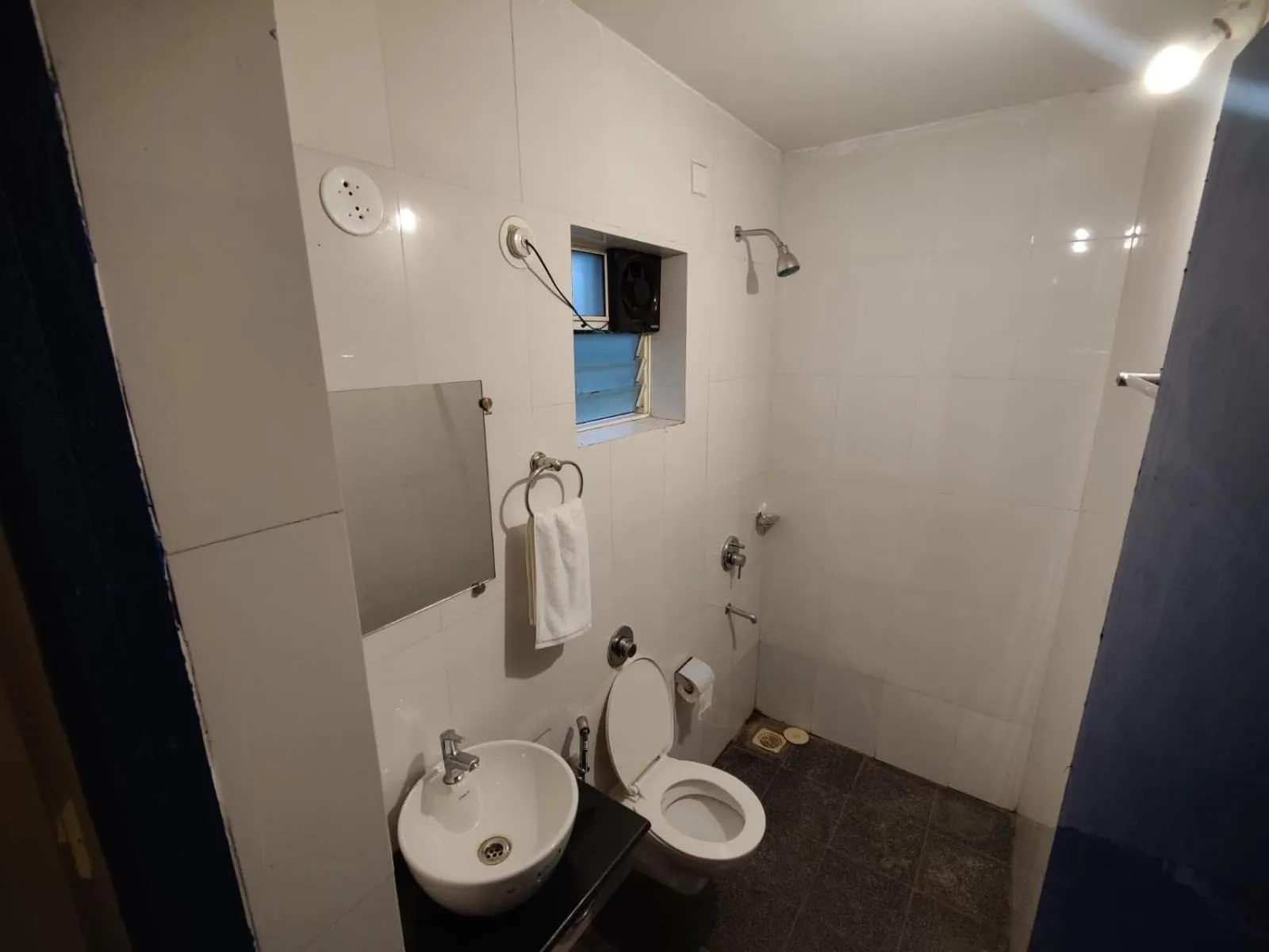 Bathroom in Blue Door