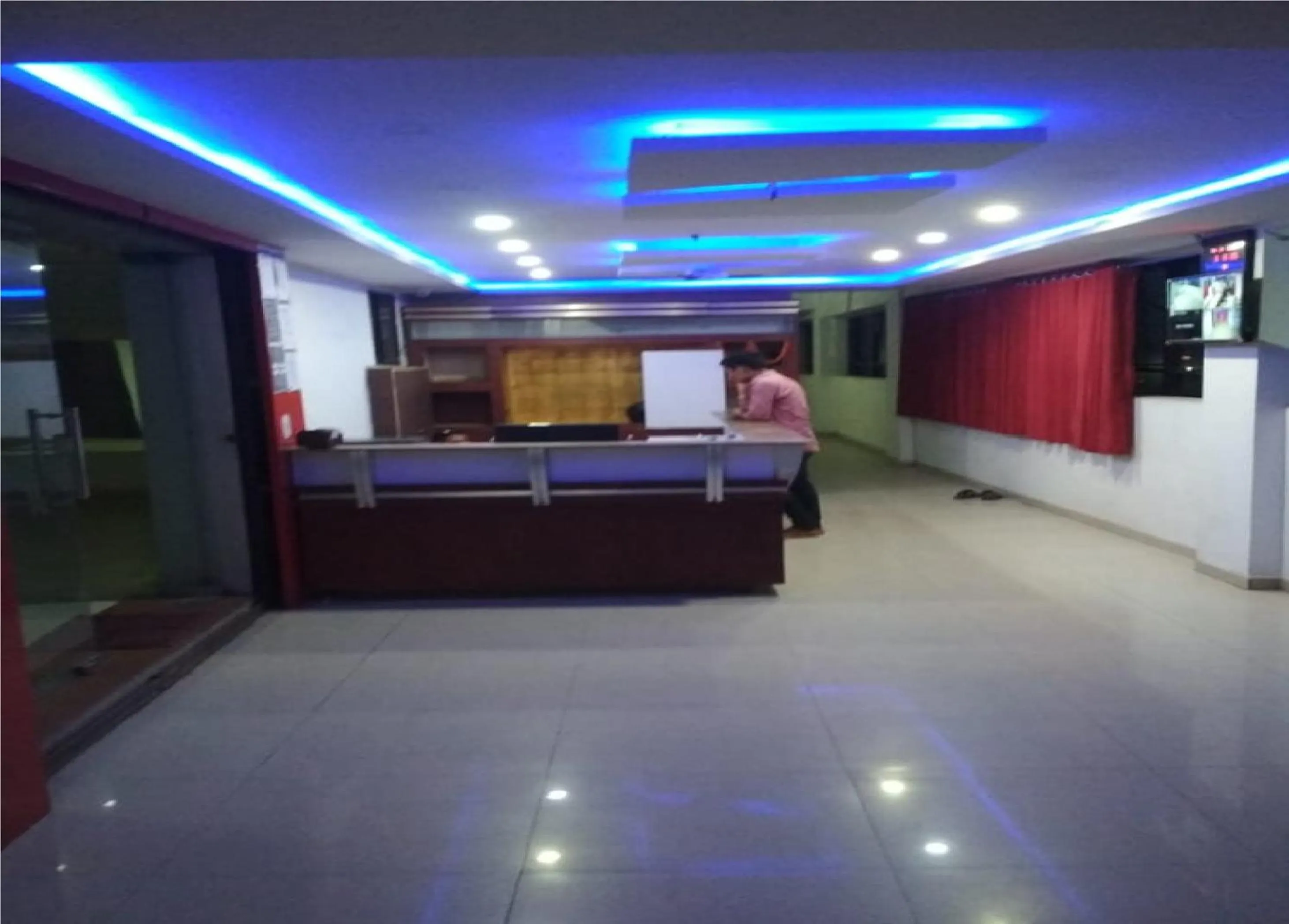 Lobby or reception in Hotel Sangam