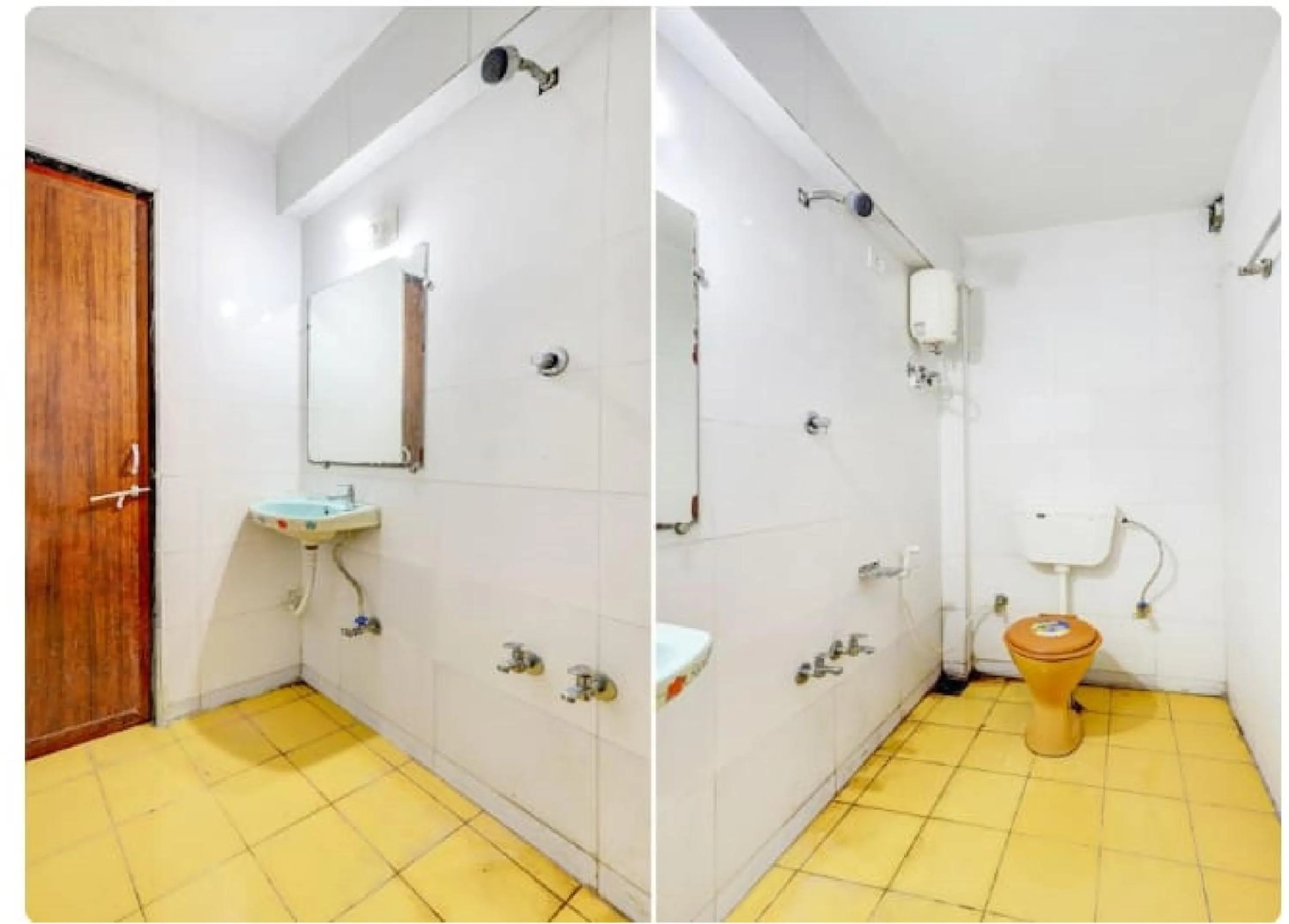 Bathroom in Hotel Sangam