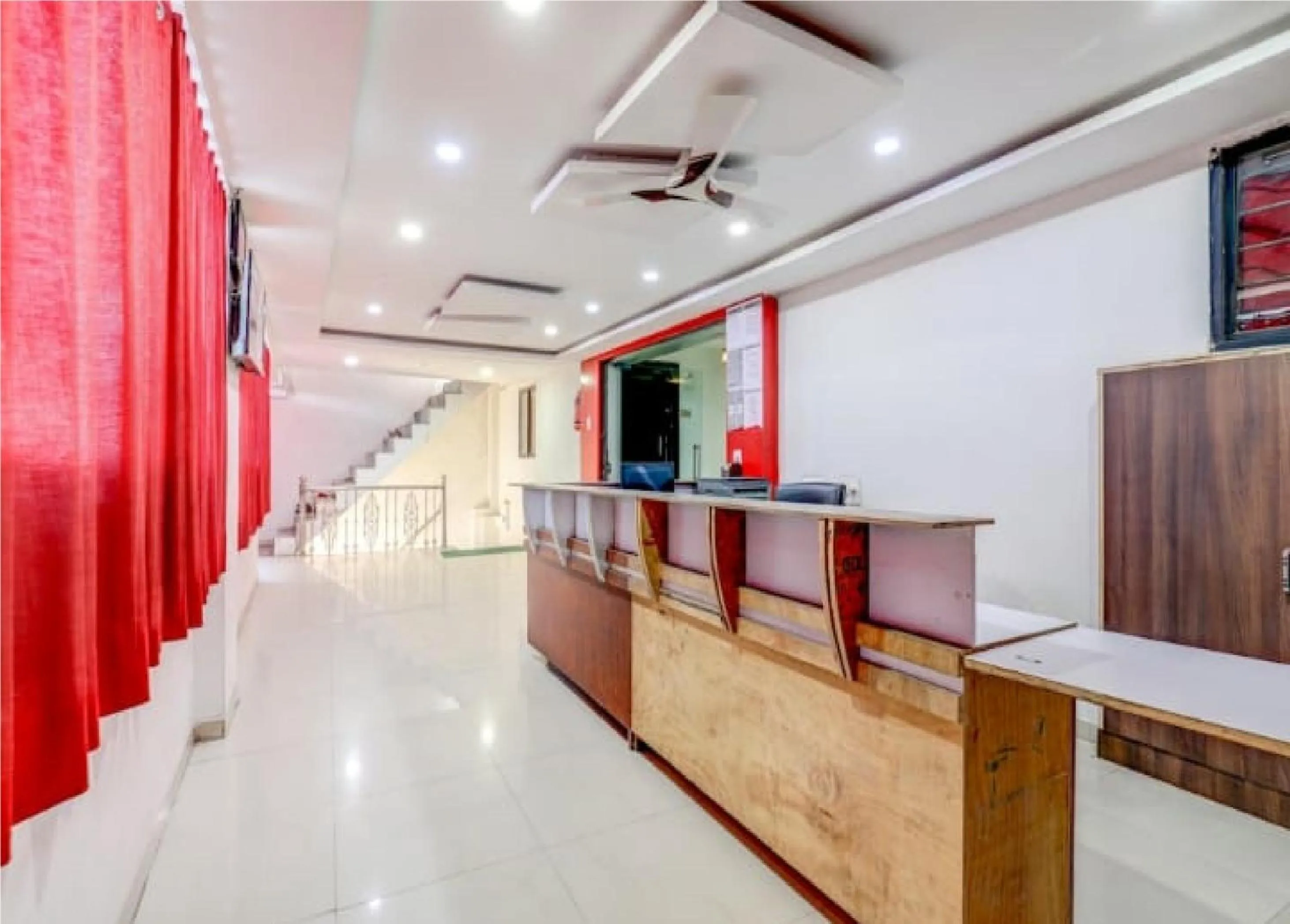 Lobby or reception in Hotel Sangam
