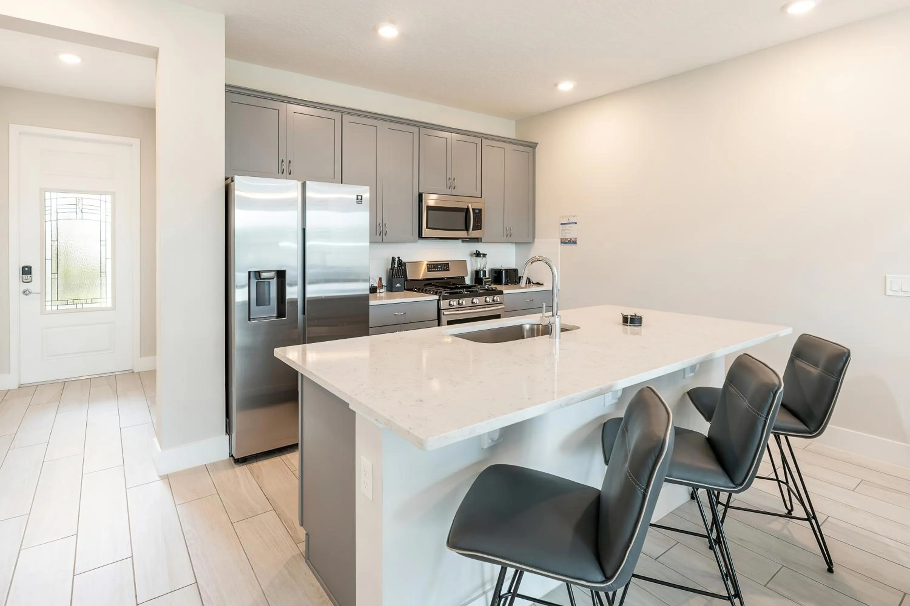 kitchen in Spectrum Resort Villas Orlando and Waterparks