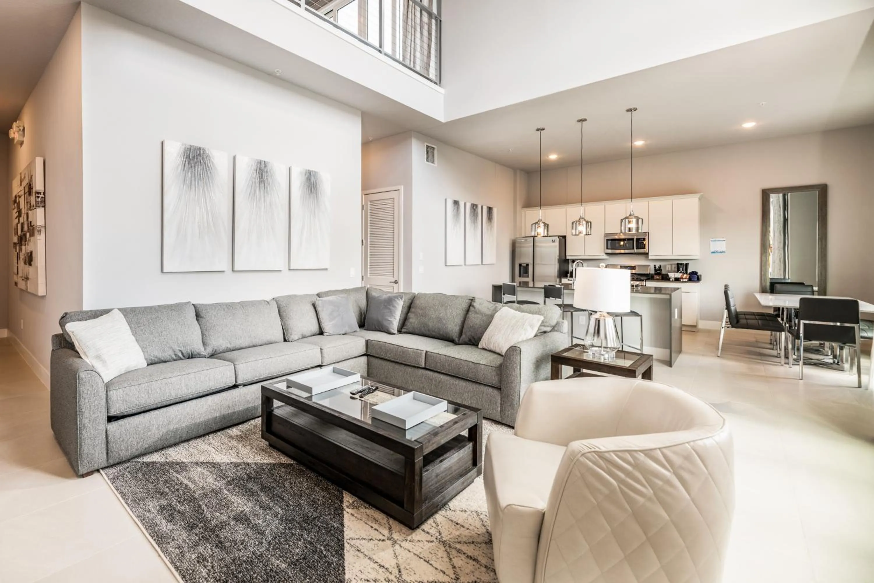 Living room in Spectrum Resort Villas Orlando and Waterparks