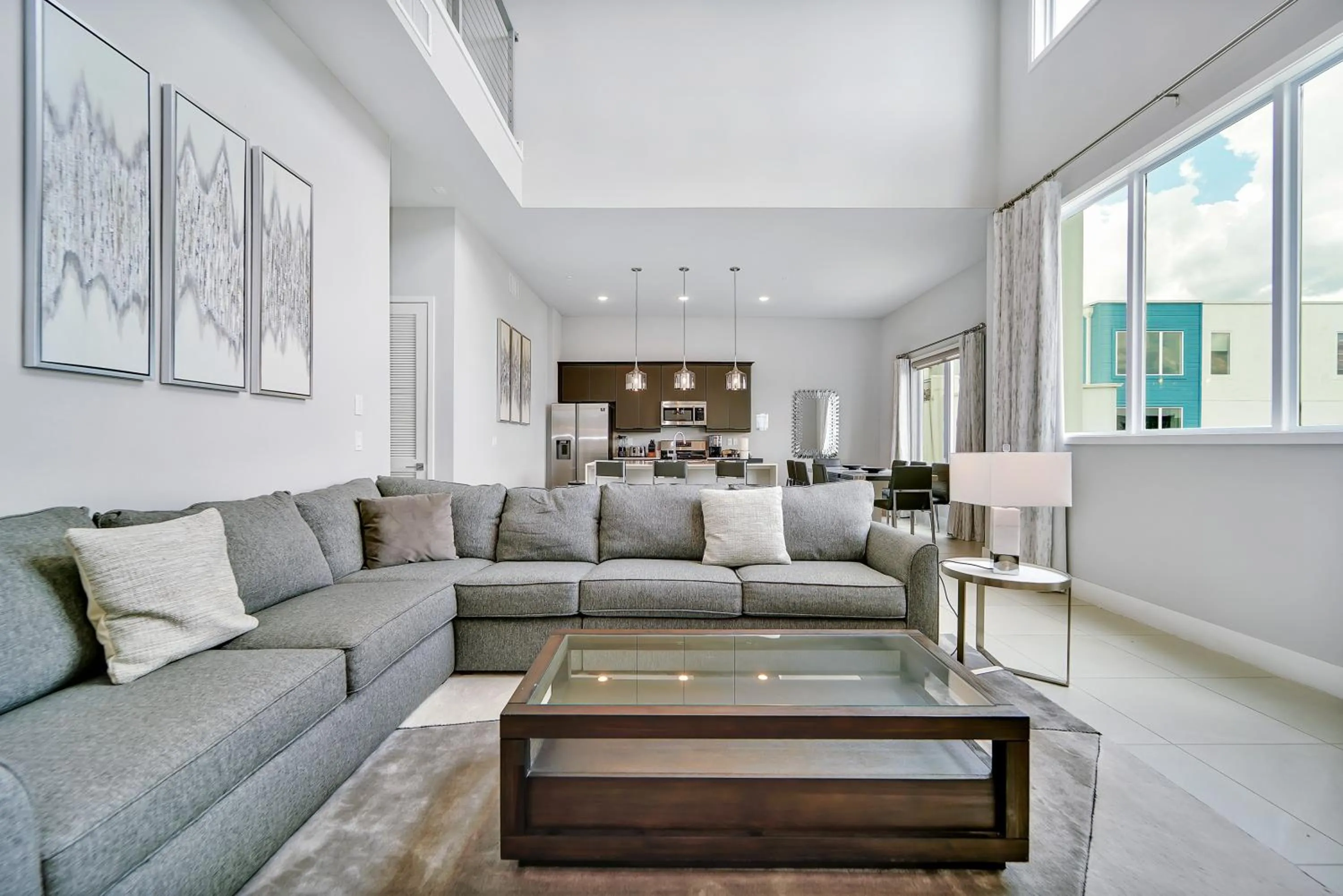 Living room in Spectrum Resort Villas Orlando and Waterparks